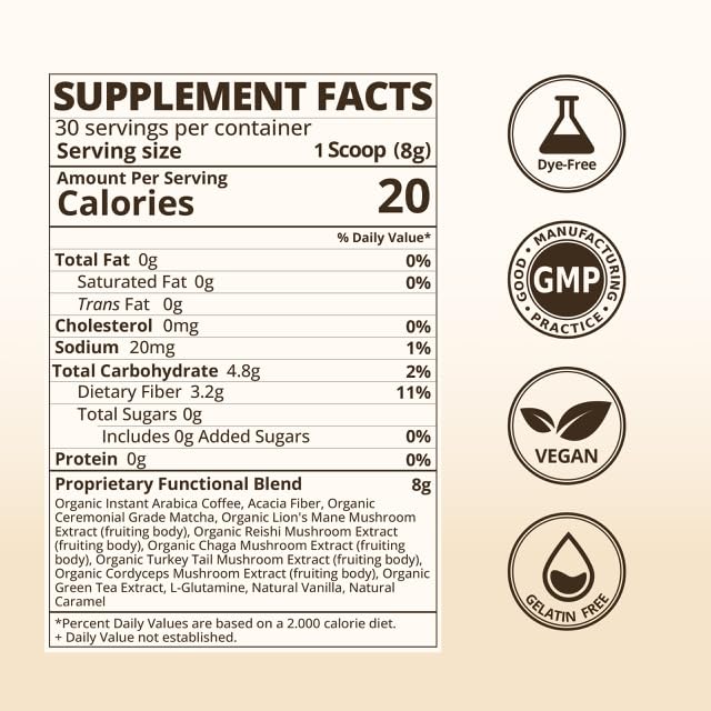 Best ViBrew Healthy Mushroom Instant Coffee