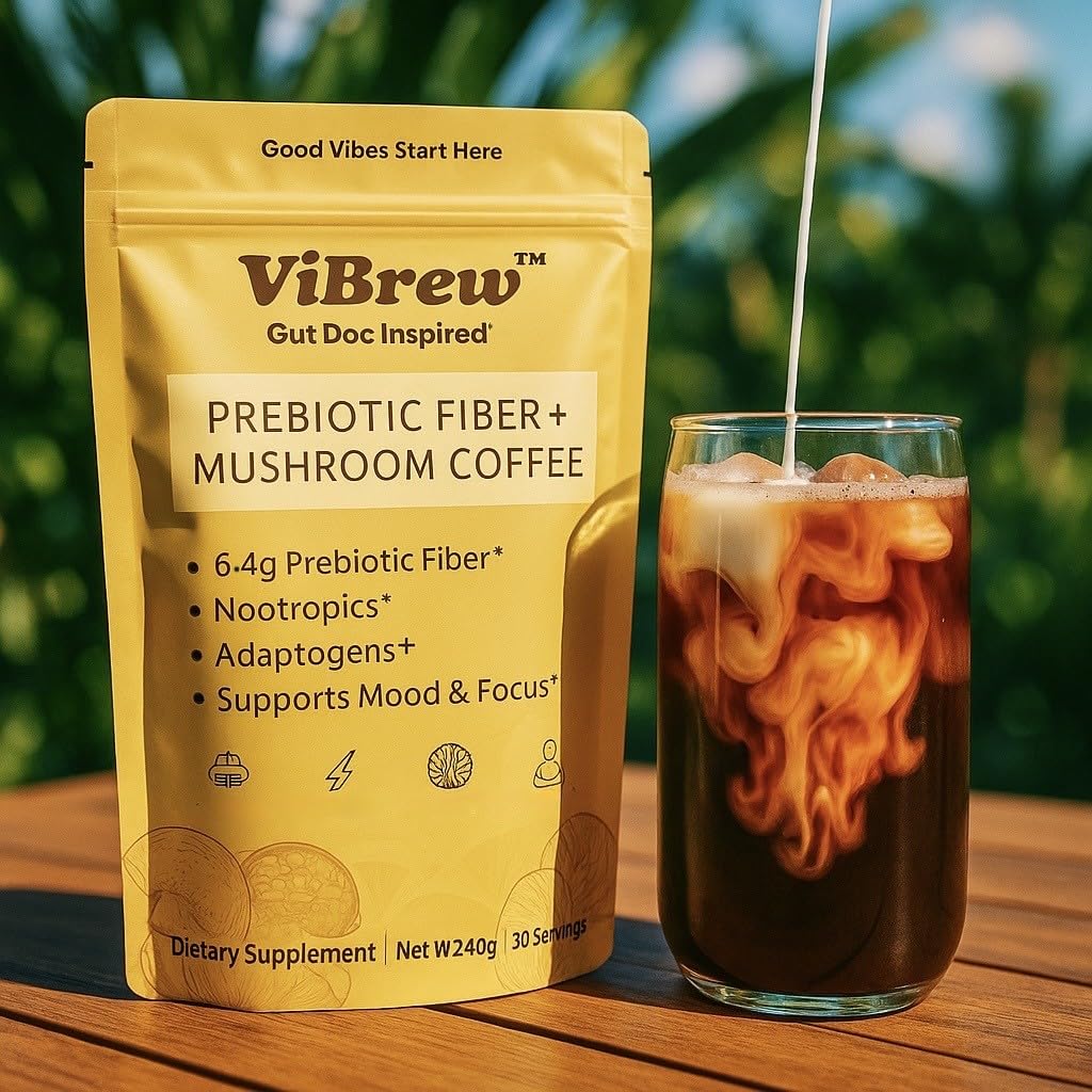 Best ViBrew Healthy Mushroom Instant Coffee