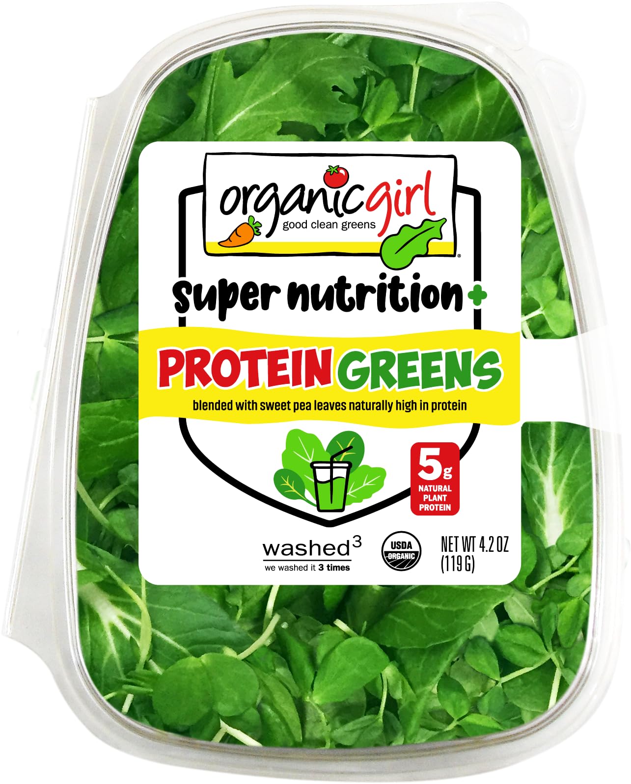 Top Rated Organicgirl Protein Greens, 4.2 oz (US)