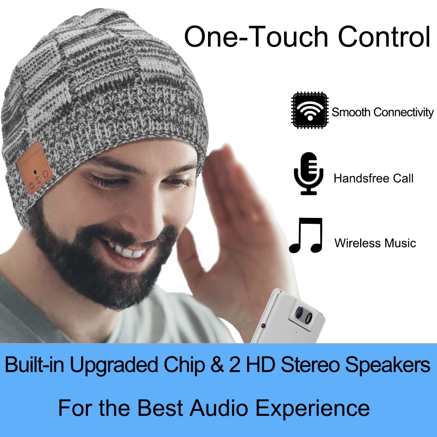 Best Price Bluetooth Beanie Hat Headphones.