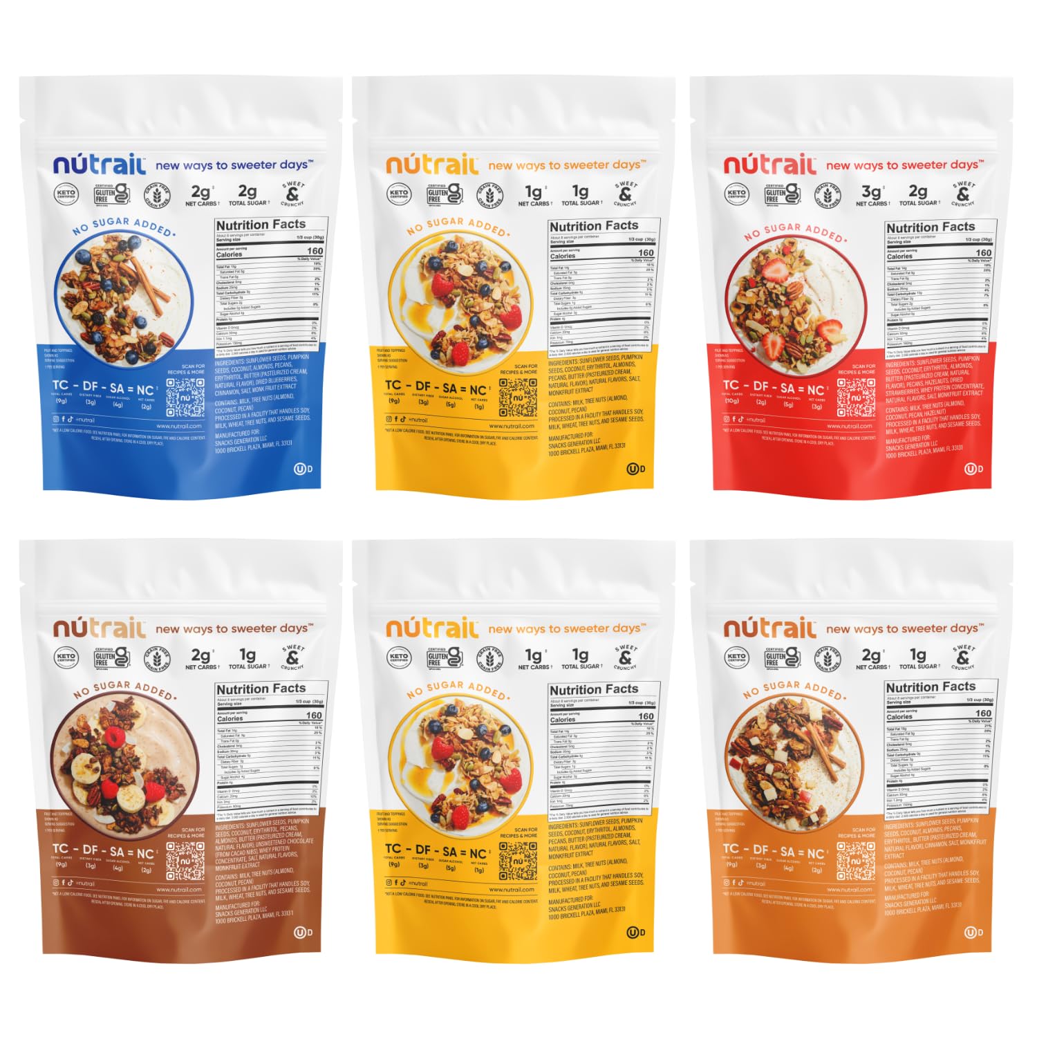 Best Price NuTrail Nut Granola