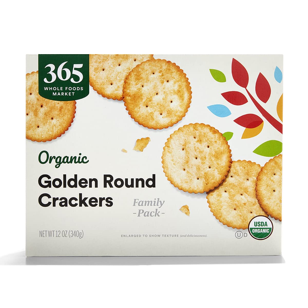 Buy 365 by Whole Foods Market Organic Golden Round Crackers