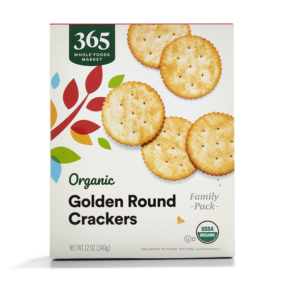 Buy 365 by Whole Foods Market Organic Golden Round Crackers