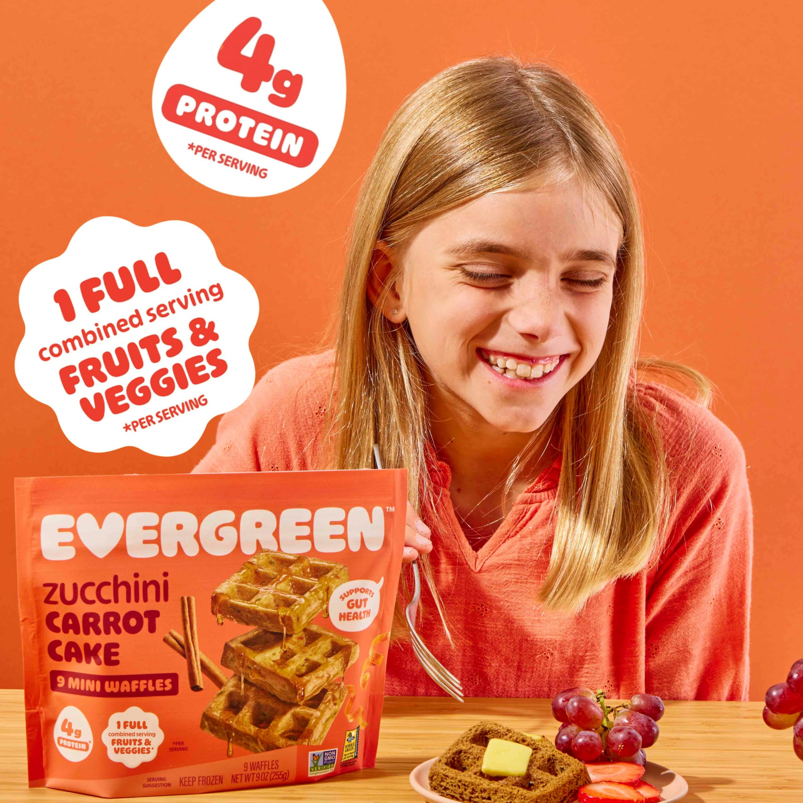 Best Evergreen Zucchini & Carrot Cake Waffles