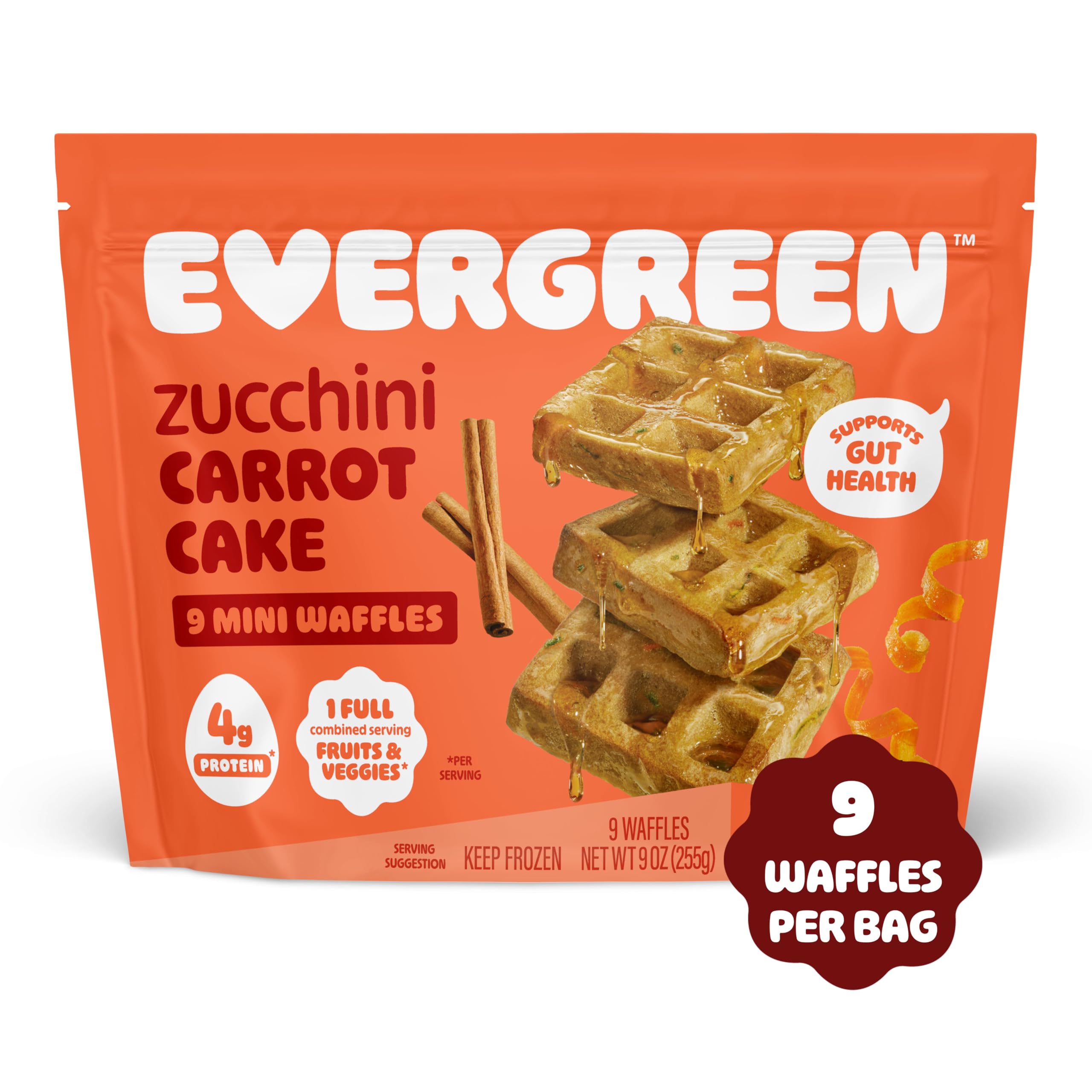 Best Evergreen Zucchini & Carrot Cake Waffles