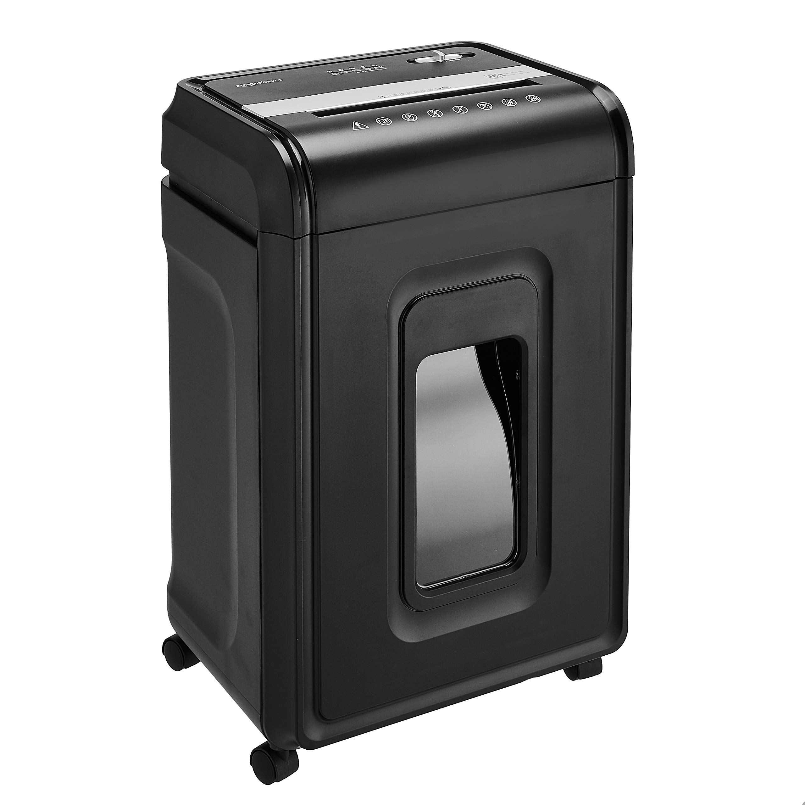 Best Price Amazon Basics 8-Sheet Cross-Cut Paper and Credit Card Shredder - Black