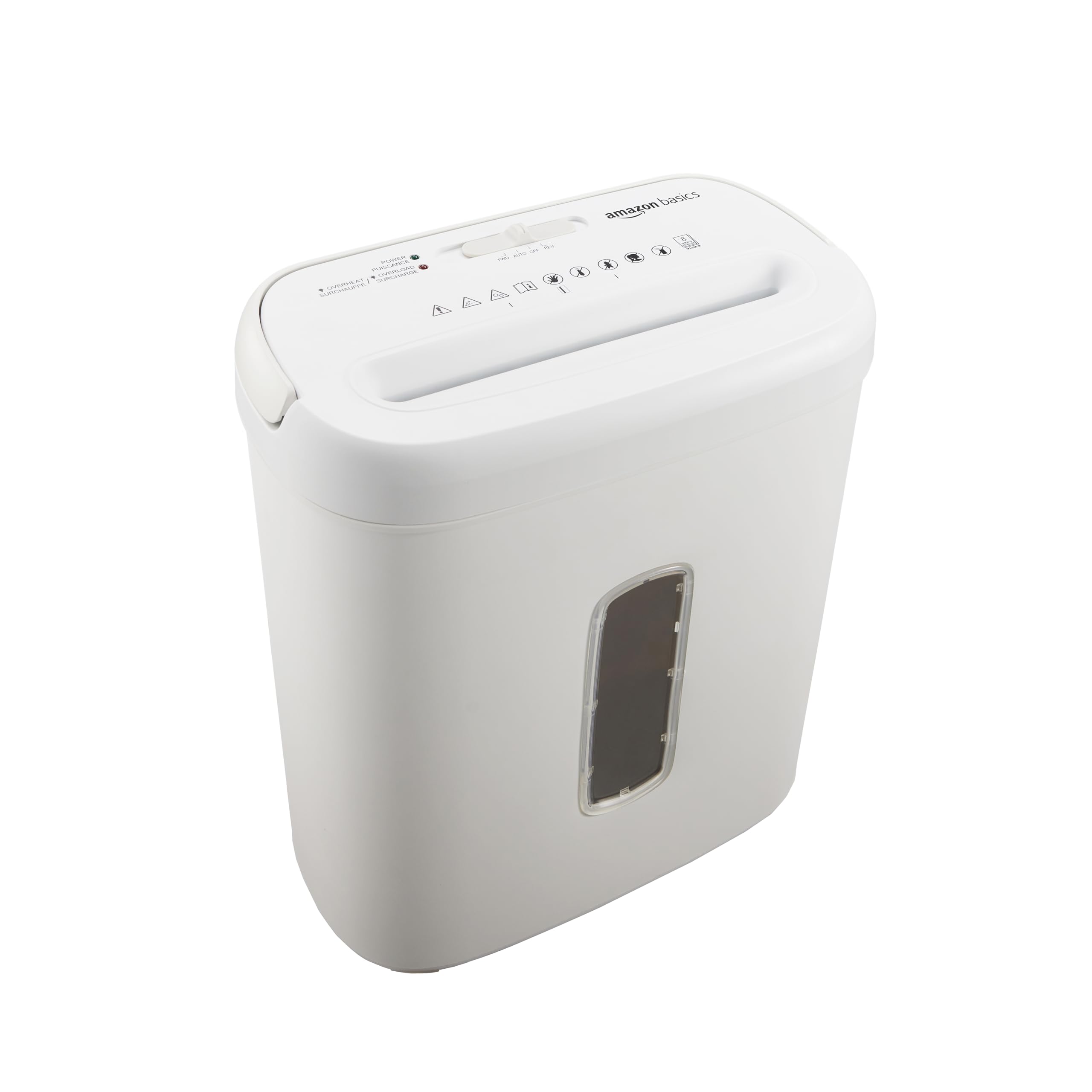 Best Price Amazon Basics 8-Sheet Cross-Cut Paper and Credit Card Shredder - Black