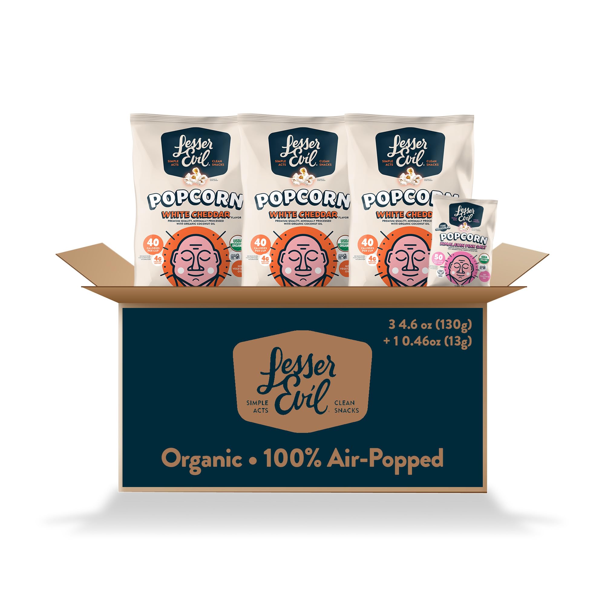 Best Price LesserEvil Himalayan Pink Salt Popcorn