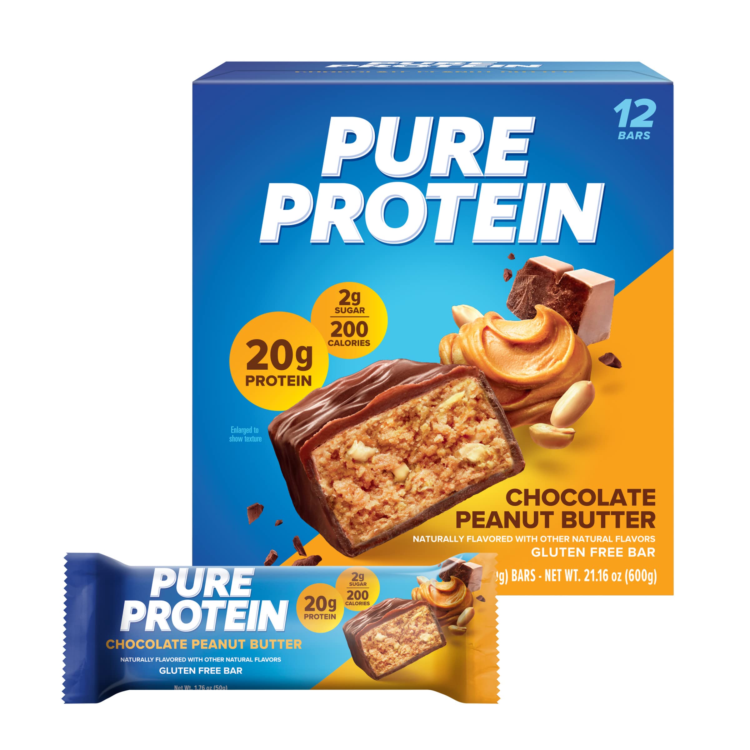Best Price Pure Protein Chocolate Peanut Butter Protein Bars