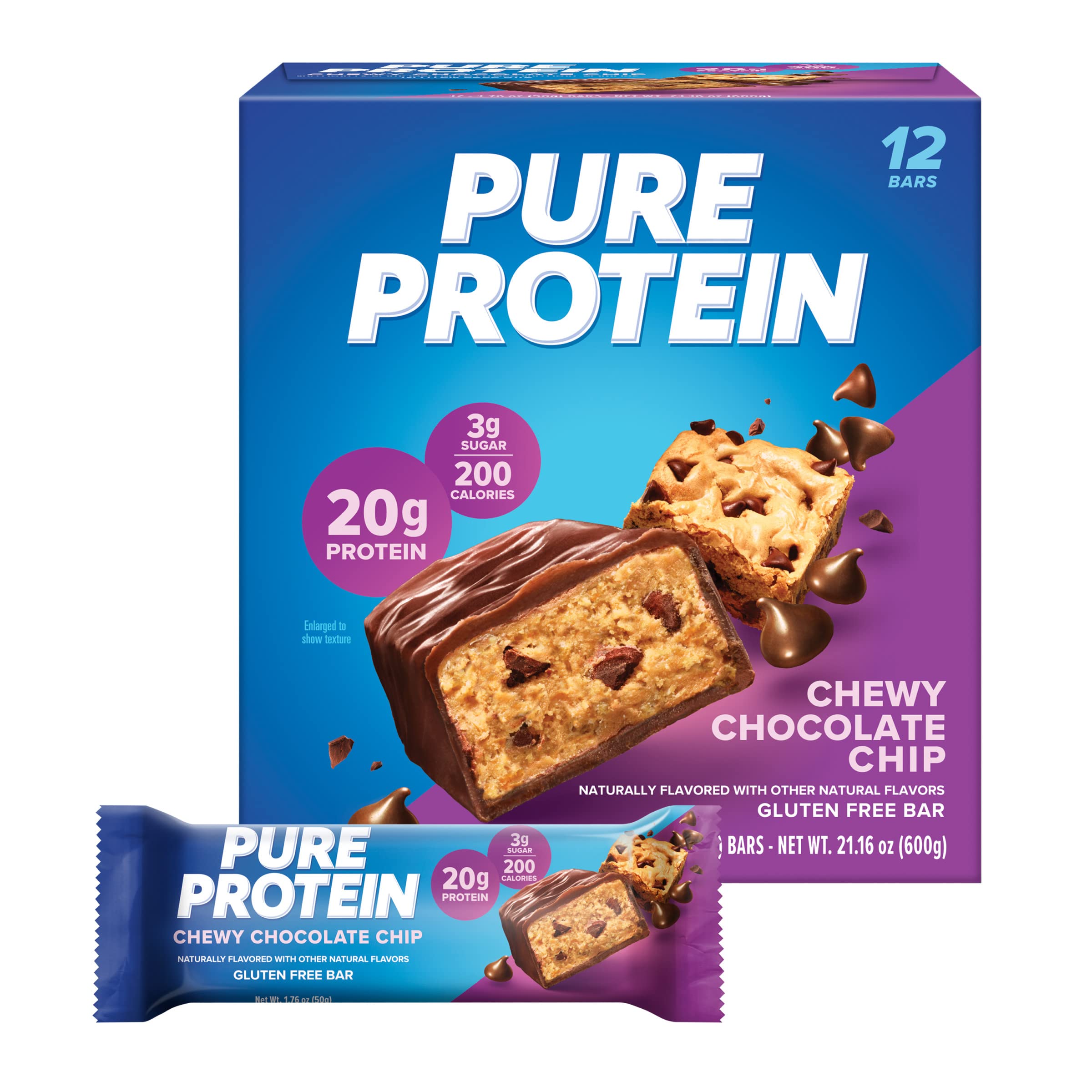 Best Price Pure Protein Chocolate Peanut Butter Protein Bars