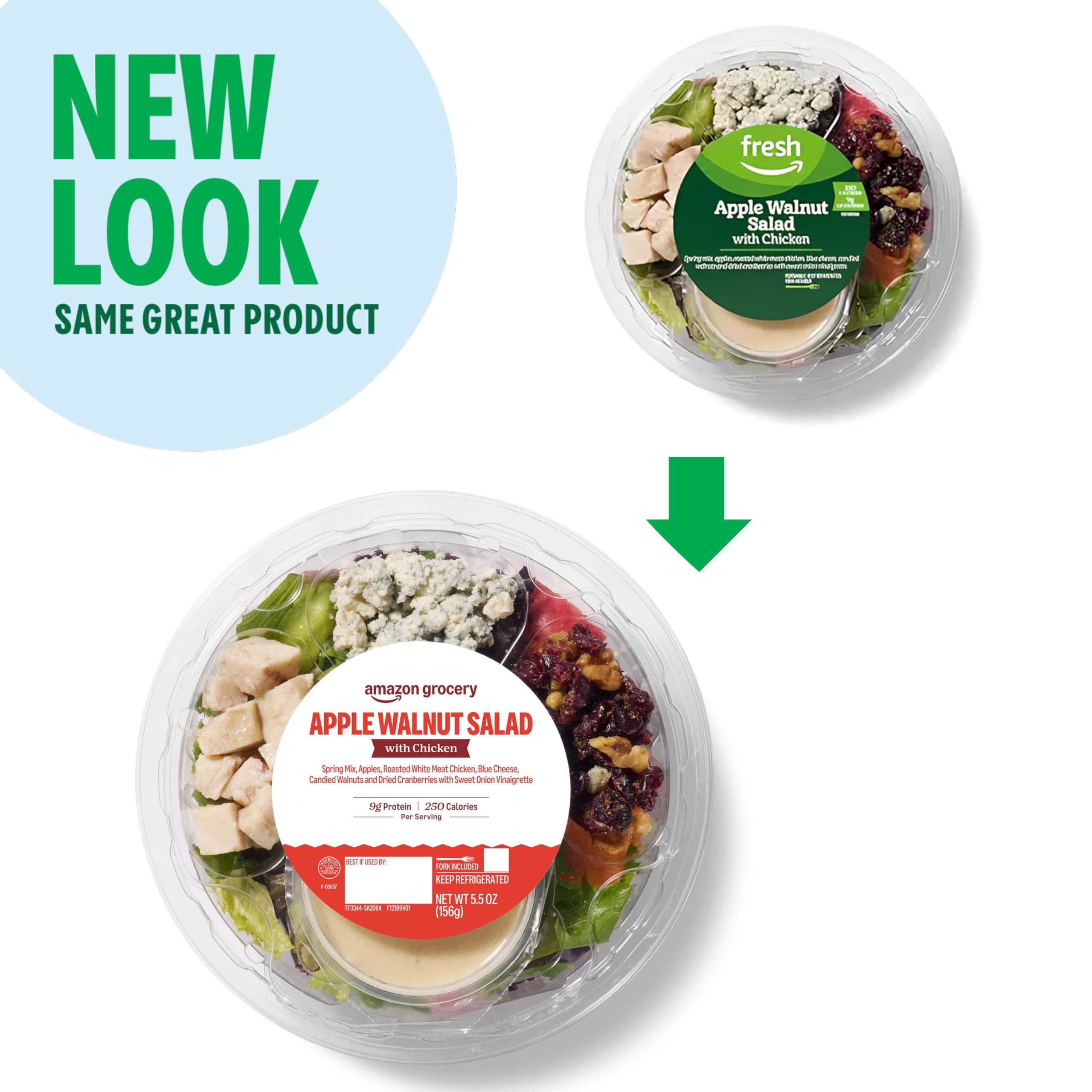 Cheap Amazon Fresh Apple Walnut Chicken Salad, 5.5 oz