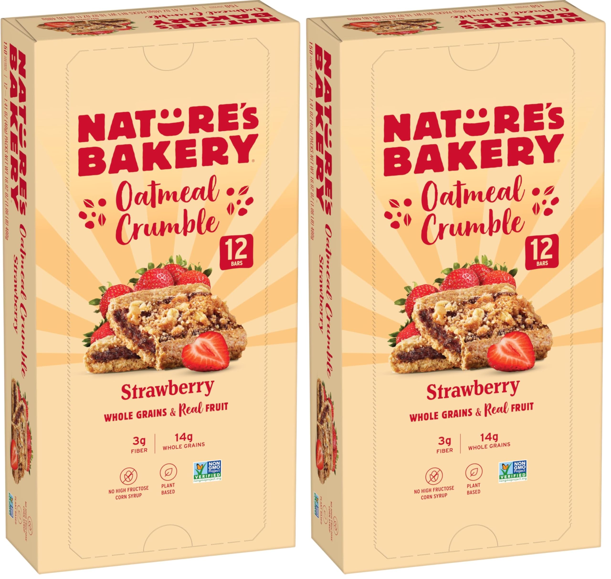 Best Price Nature’s Bakery Strawberry Oatmeal Crumble Bars