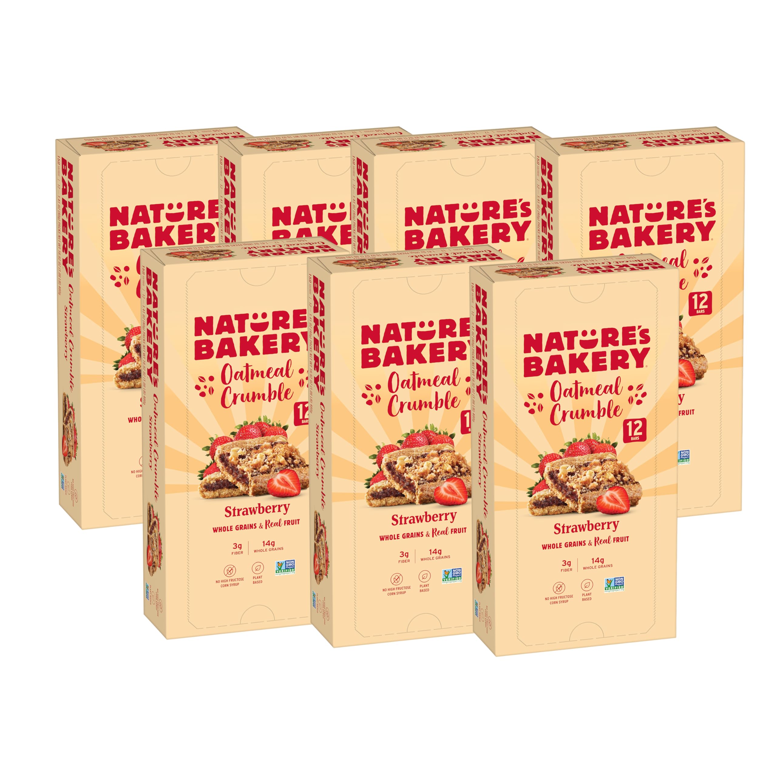 Best Price Nature’s Bakery Strawberry Oatmeal Crumble Bars