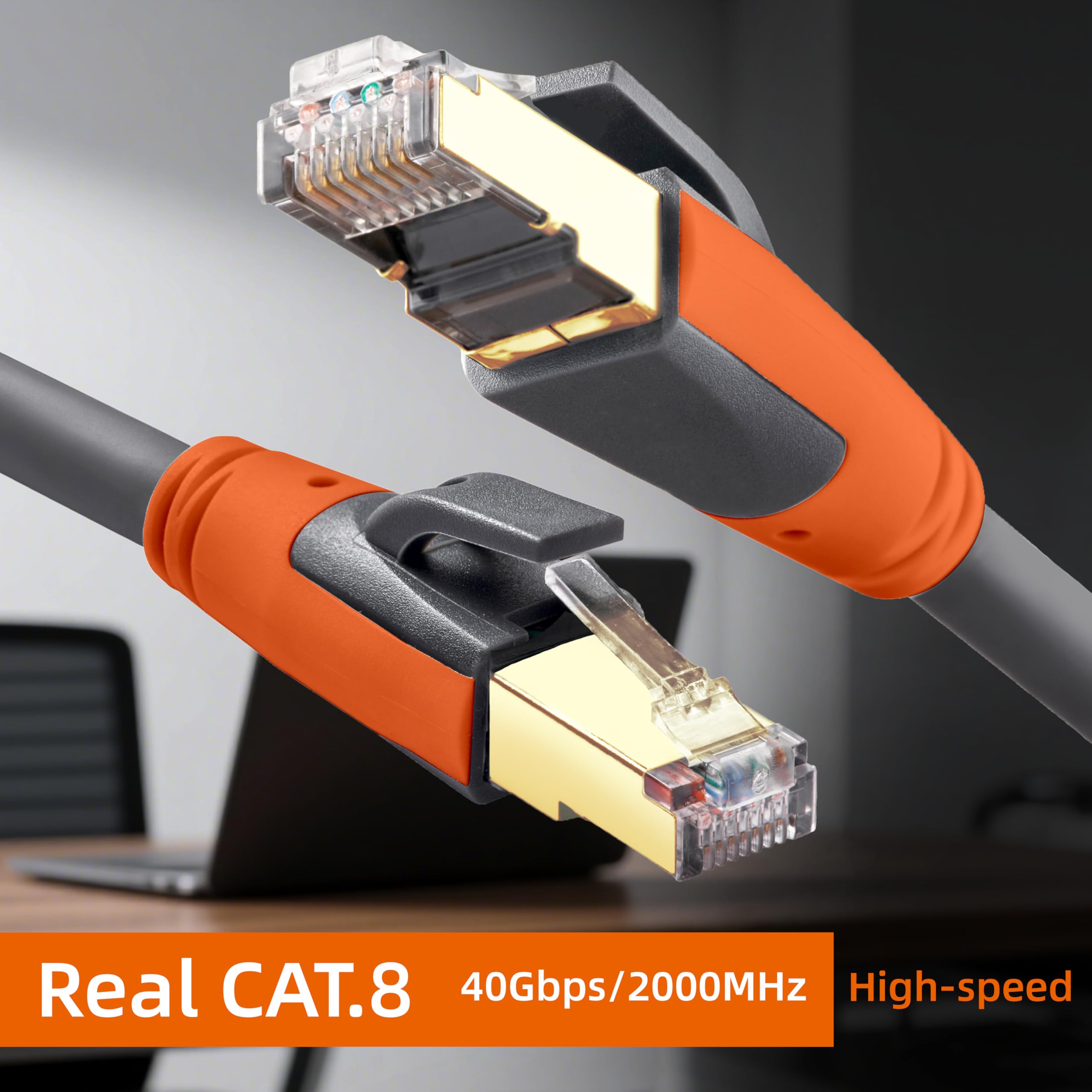 Best Price Plusivo Cat8 Ethernet Cable