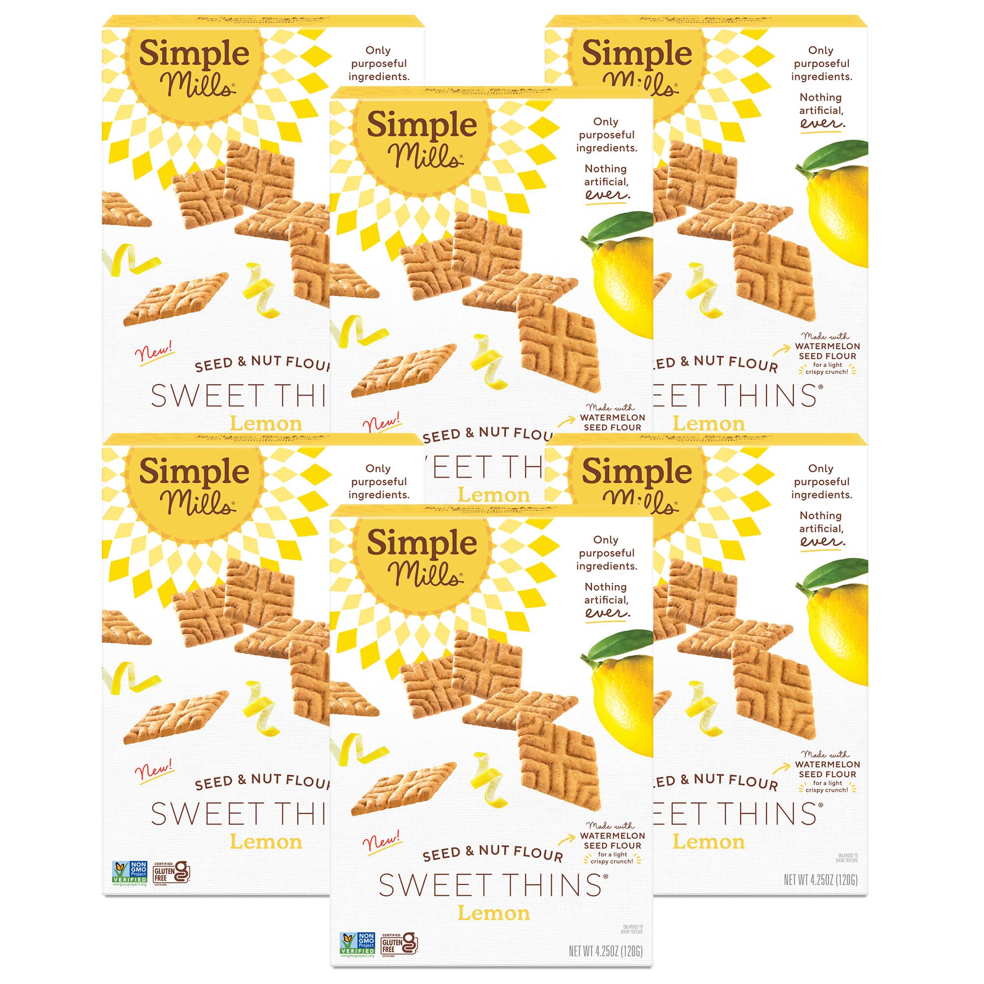 Best Price Simple Mills Chocolate Brownie Seed & Nut Flour Sweet Thins