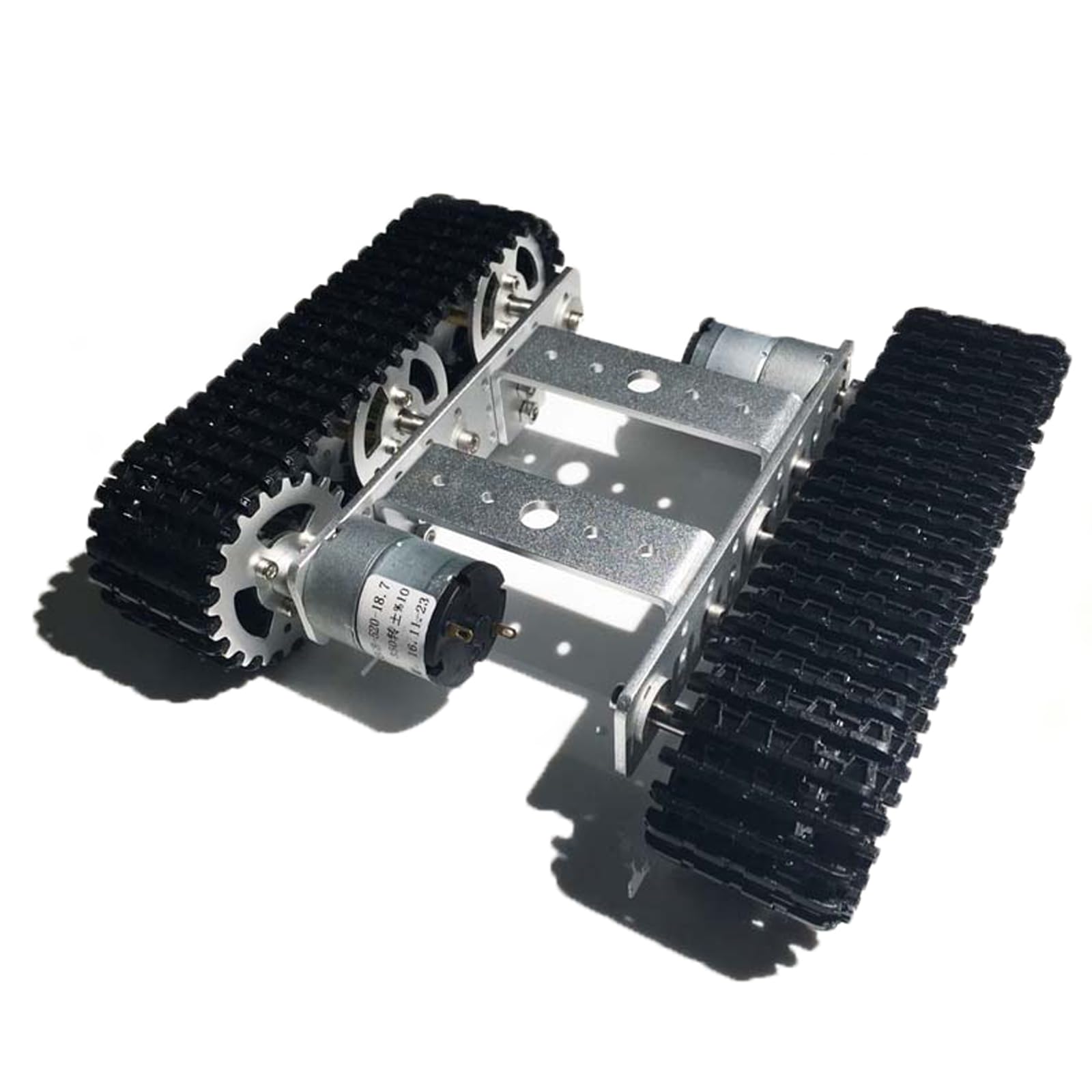 Best Price Smart Tracked Robot Tank Chassis with 2 DC Motors, Remote Control Platform for Raspberry Pi, Arduino, Microbit Projects, Educational AI Python STEAM