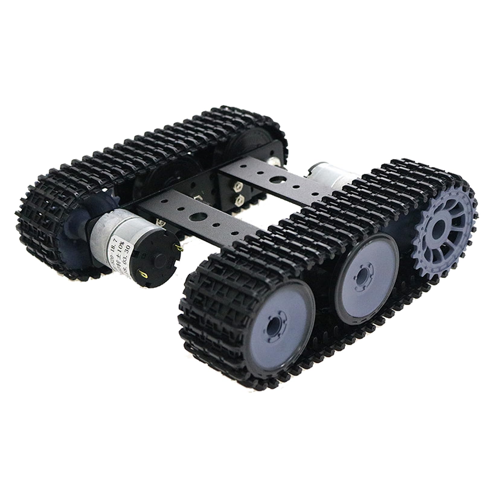 Best Price Smart Tracked Robot Tank Chassis with 2 DC Motors, Remote Control Platform for Raspberry Pi, Arduino, Microbit Projects, Educational AI Python STEAM