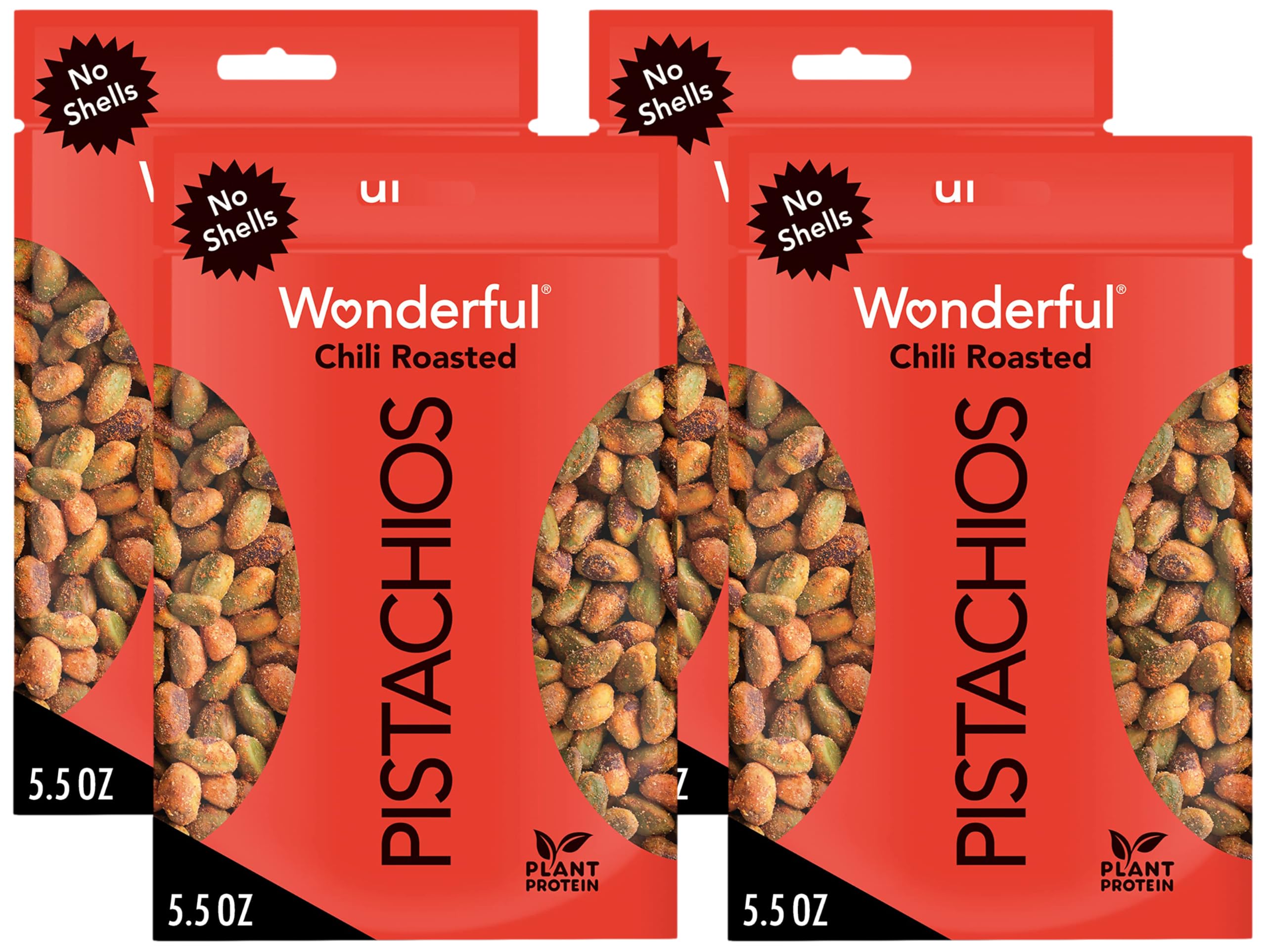Best Price Wonderful Pistachios No Shells, Sea Salt & Vinegar, 5.5 oz Resealable Bag – Protein, Vegan, and Healthy Snacks for Adults