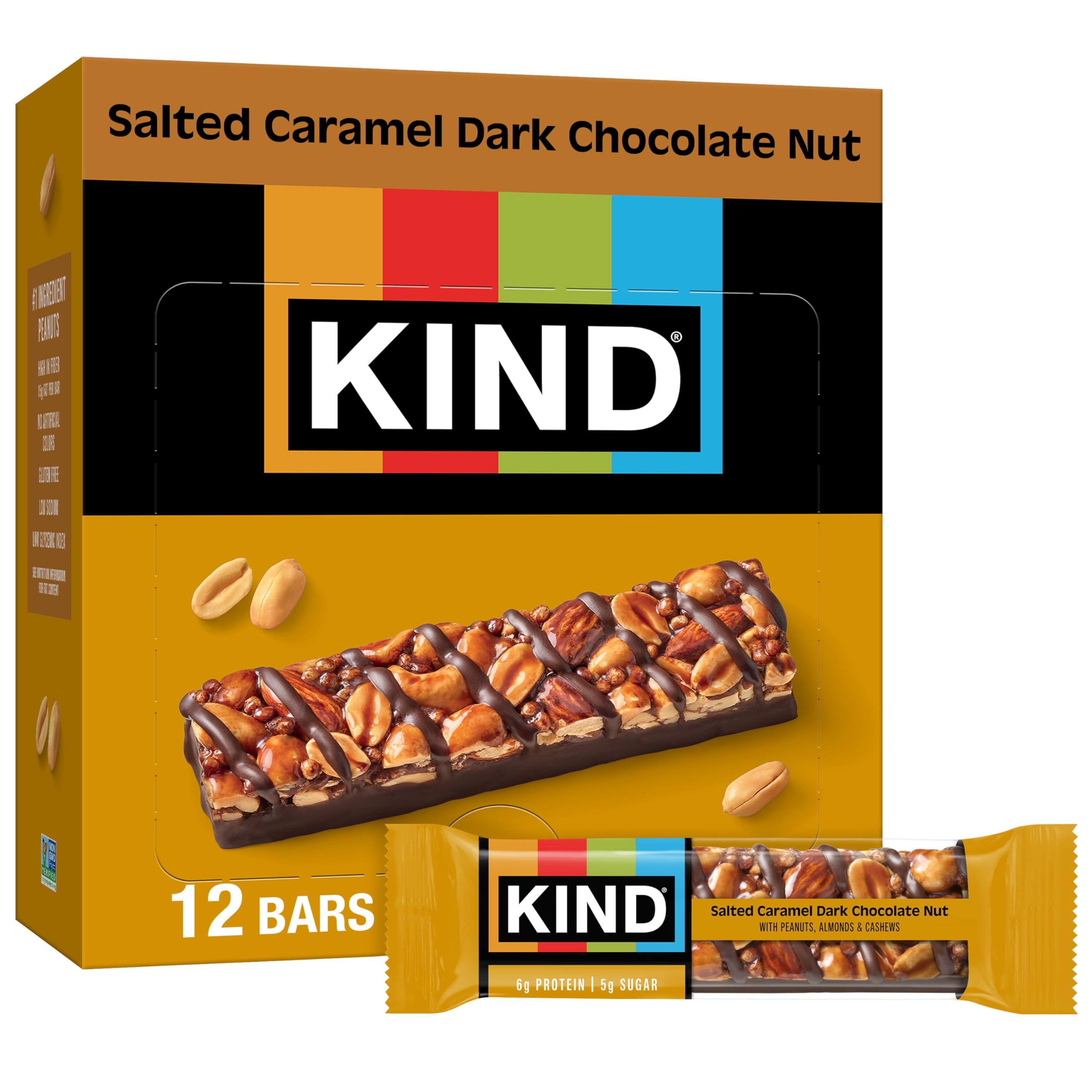 Buy KIND Caramel Almond & Sea Salt Nut Bars