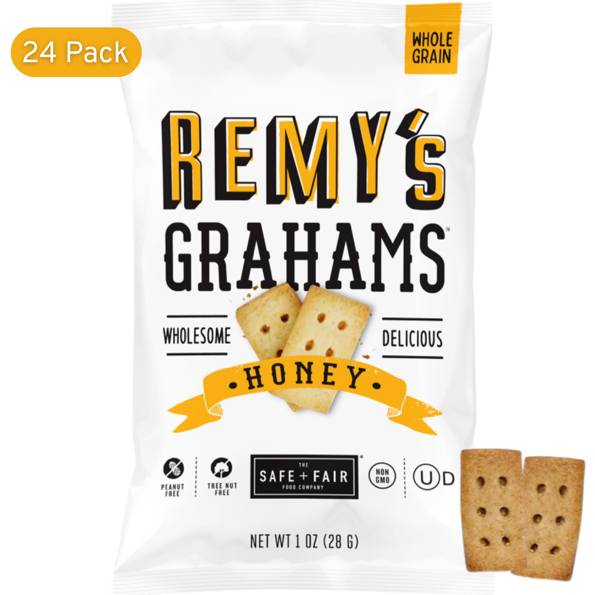 Discount Safe + Fair Remy's Honey Grahams