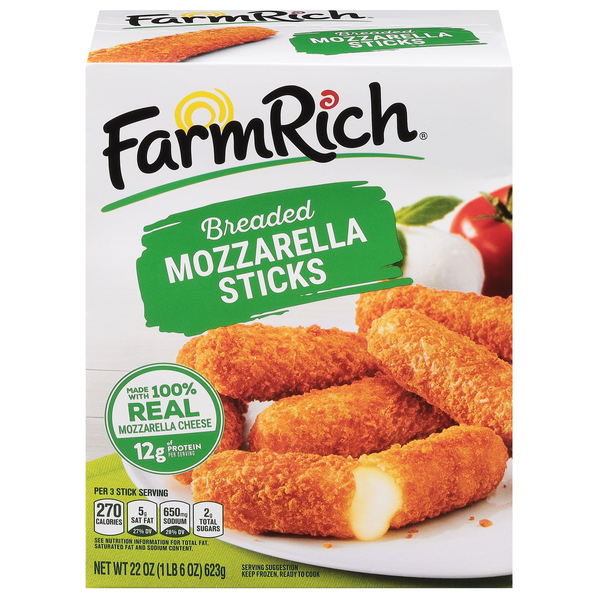 Best Price Farm Rich Breaded Mozzarella Cheese Sticks
