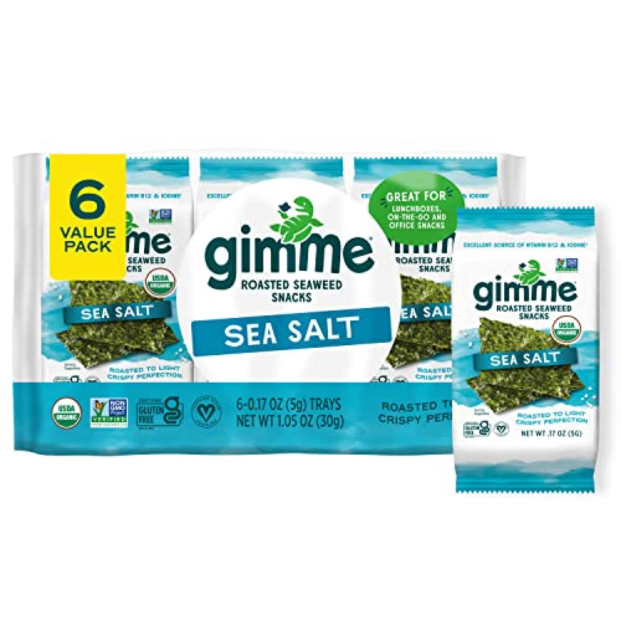 Best Price Gimme Seaweed Organic Roasted Seaweed Snacks
