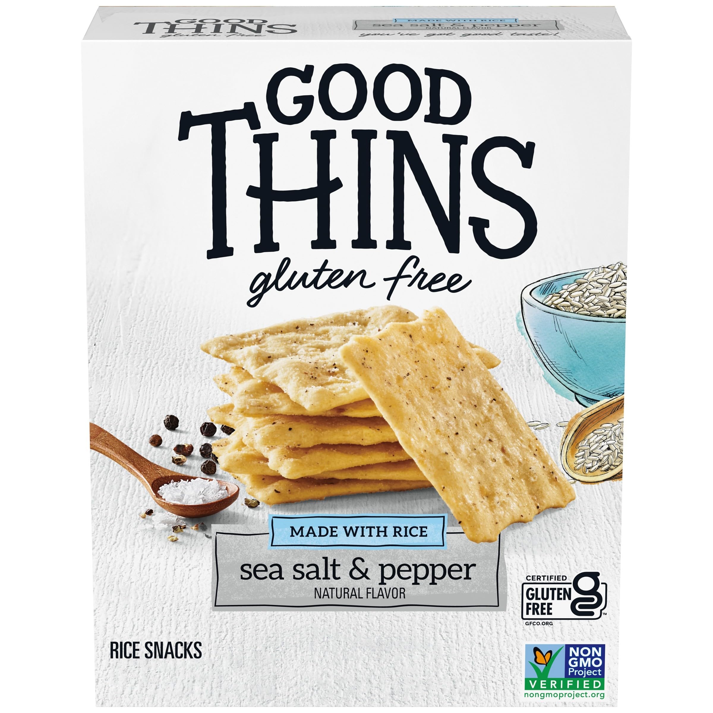 Best Price GOOD THINS Simply Salt Rice Snacks