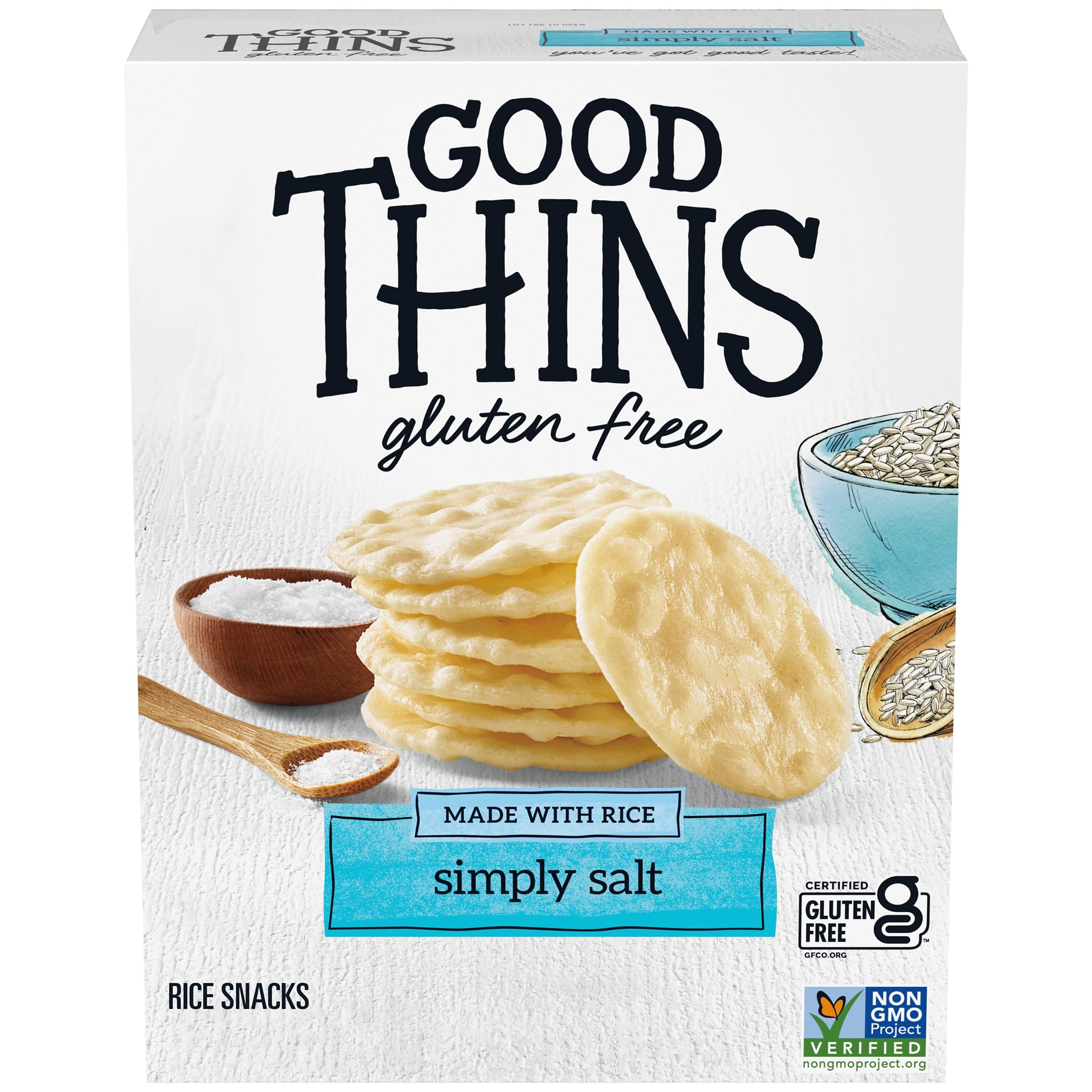 Best Price GOOD THINS Simply Salt Rice Snacks
