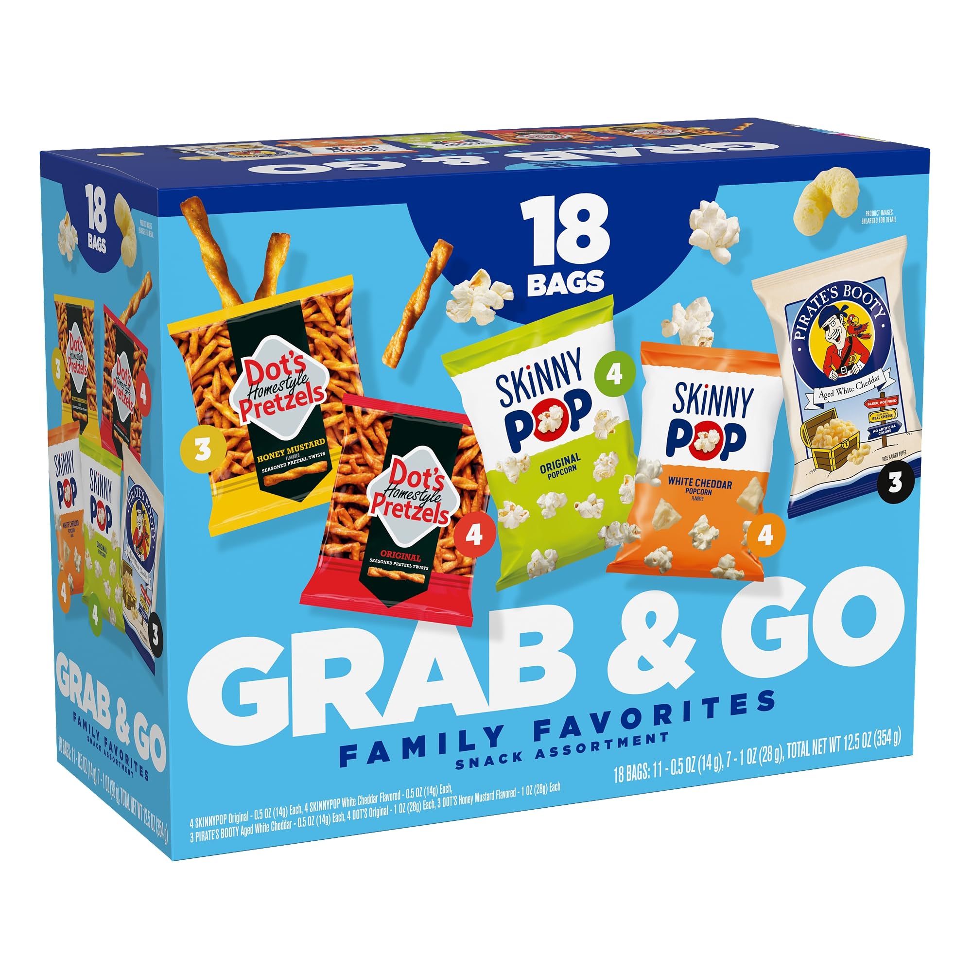 Best Price SkinnyPop Family Favorites Variety Pack