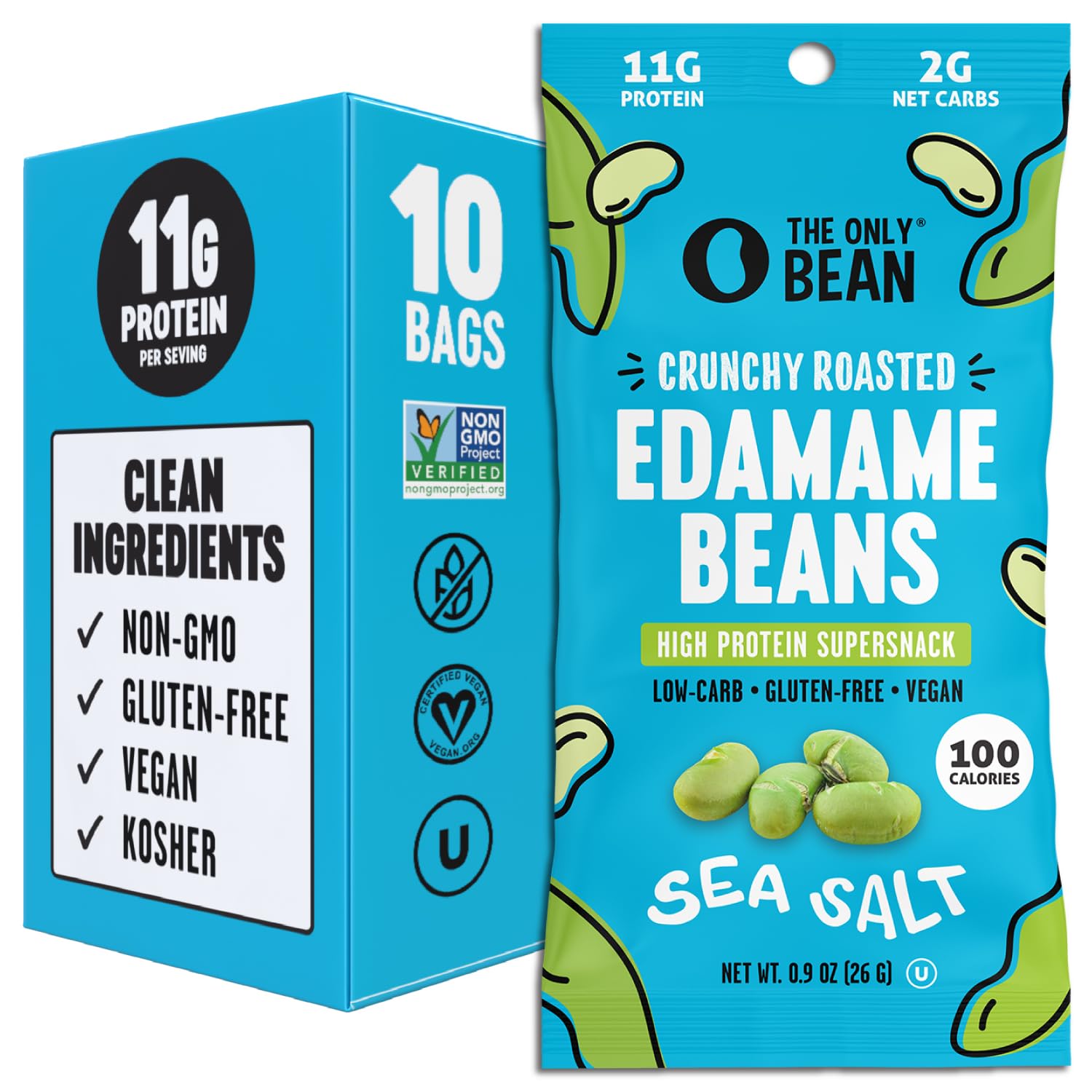 Best Price The Only Bean Crunchy Dry Roasted Edamame Snacks