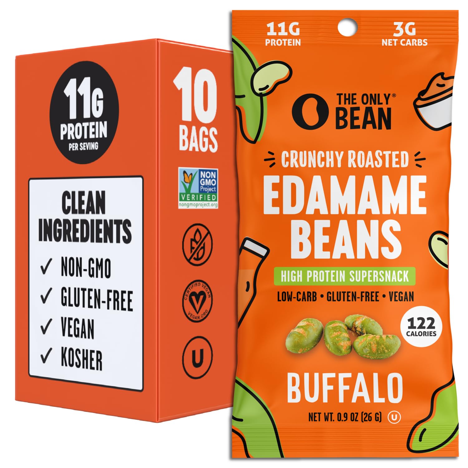 Best Price The Only Bean Crunchy Dry Roasted Edamame Snacks