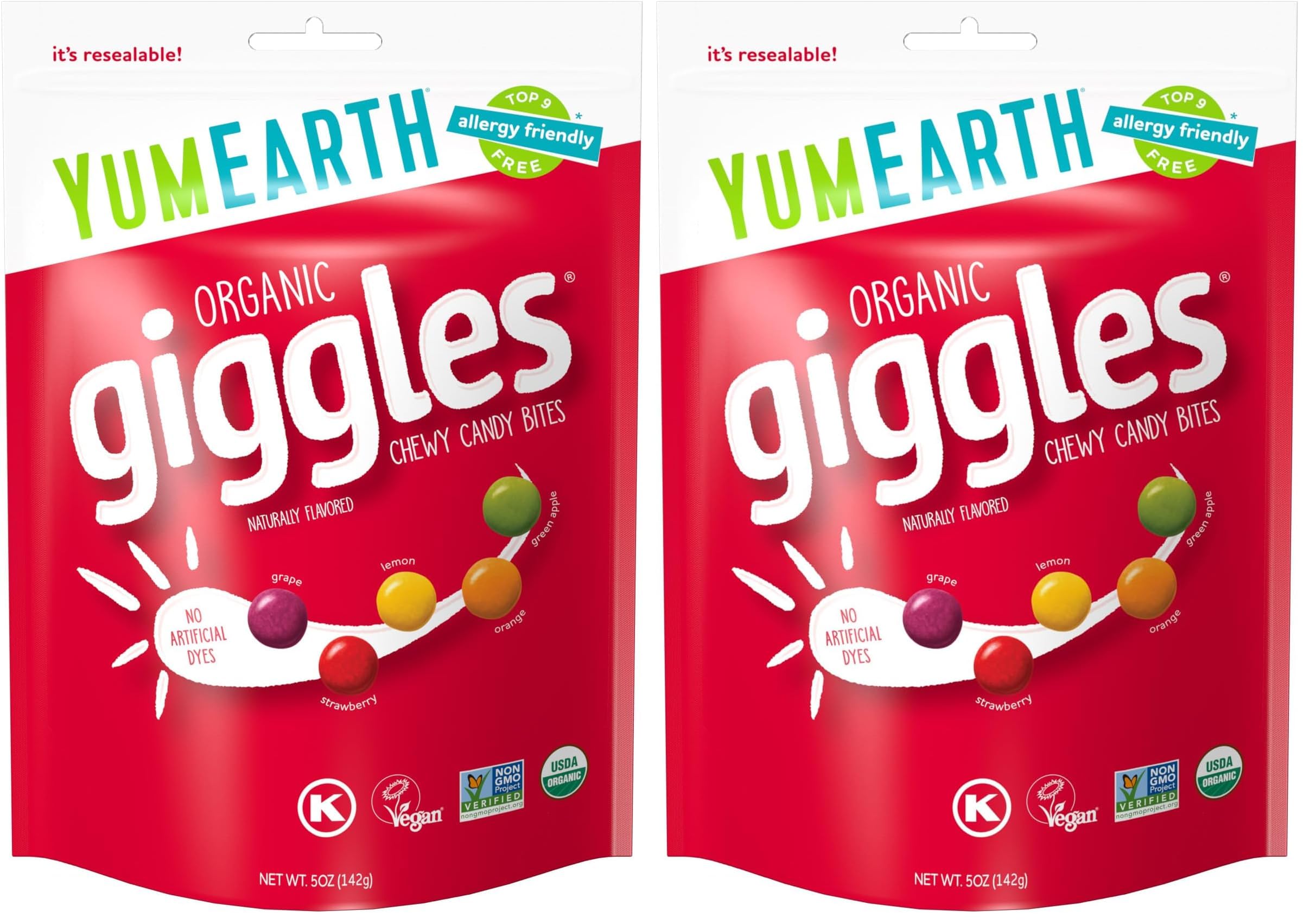 Best YumEarth Organic Giggles Chewy Candy