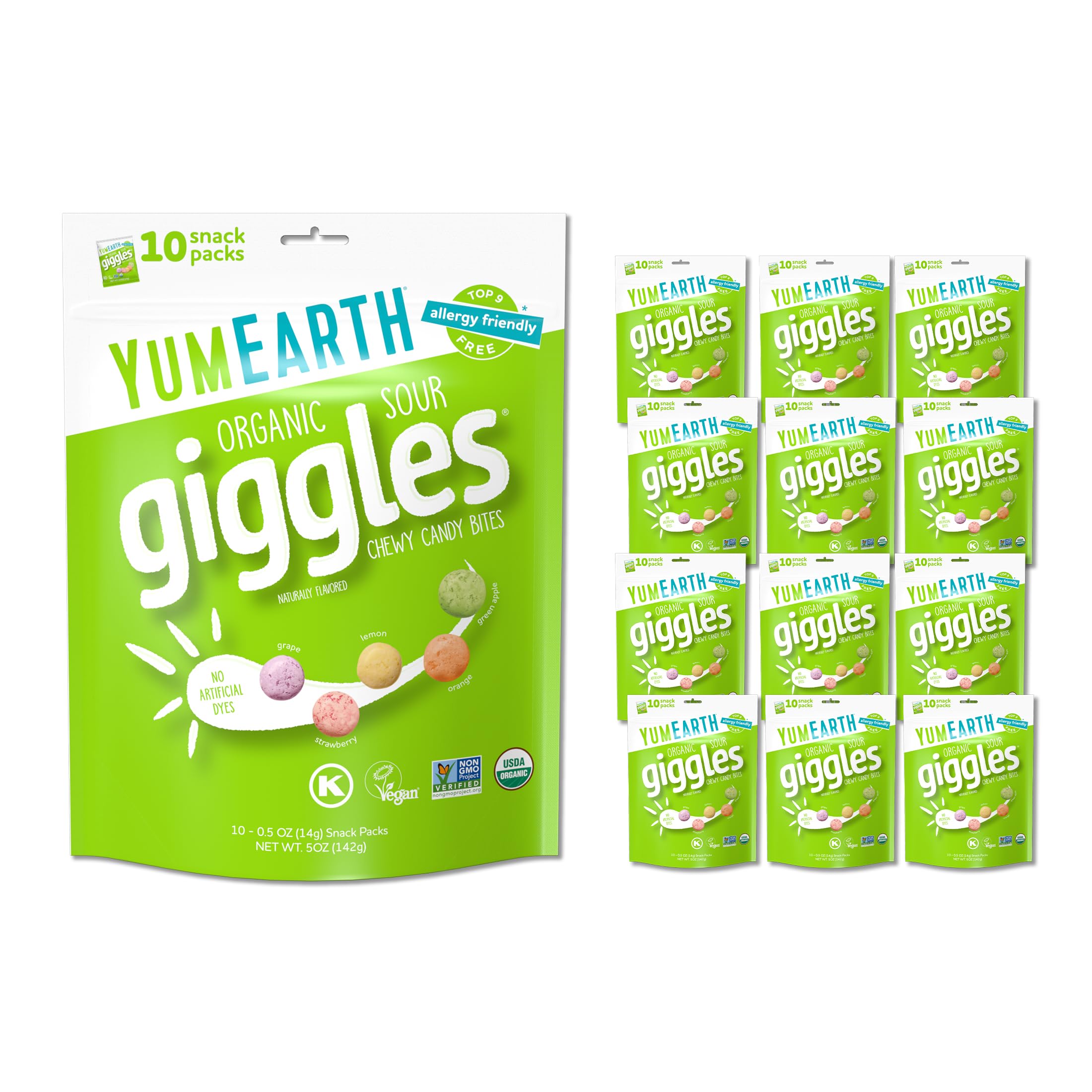 Best YumEarth Organic Giggles Chewy Candy