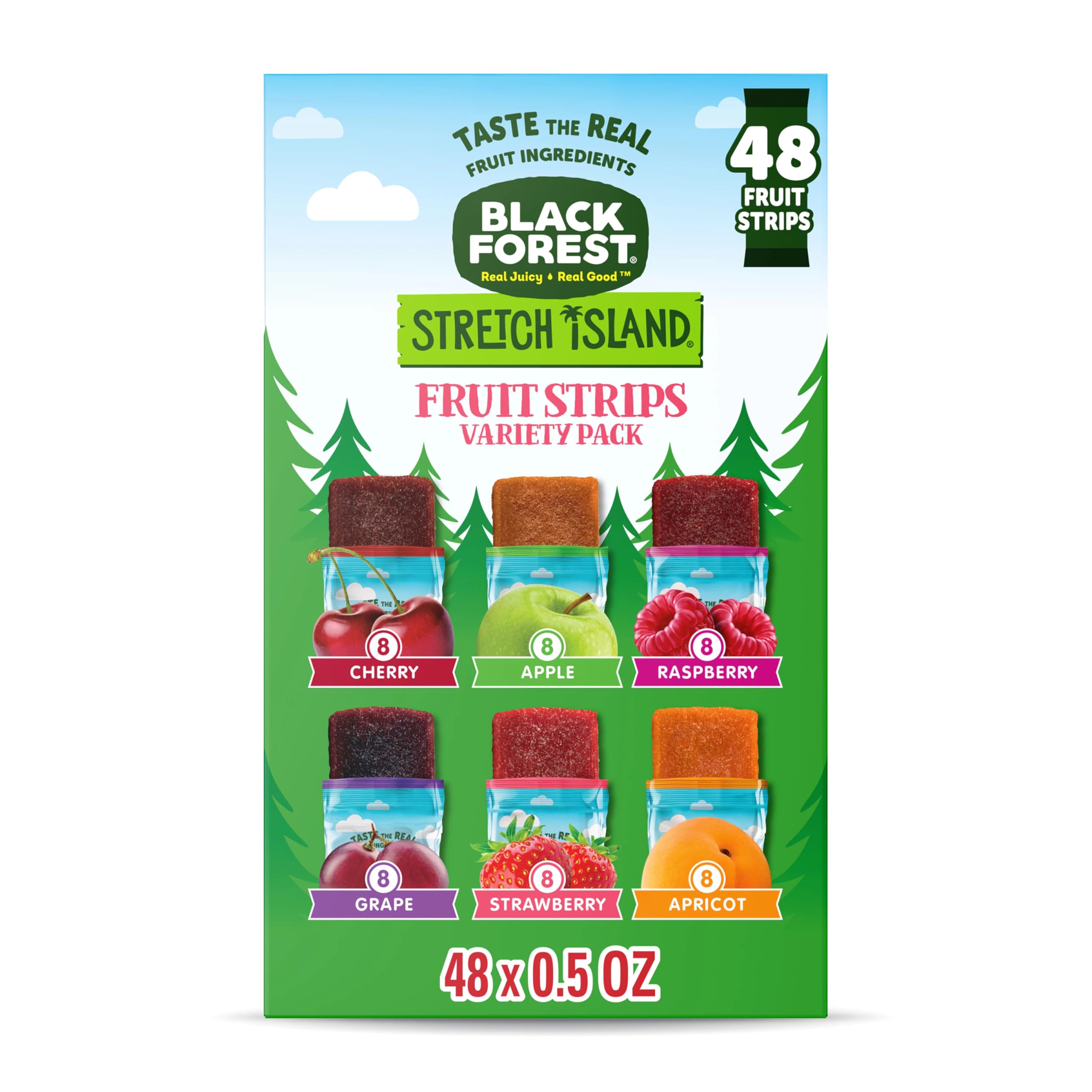 Cheap Black Forest & Stretch Island Fruit Strips Variety Pack