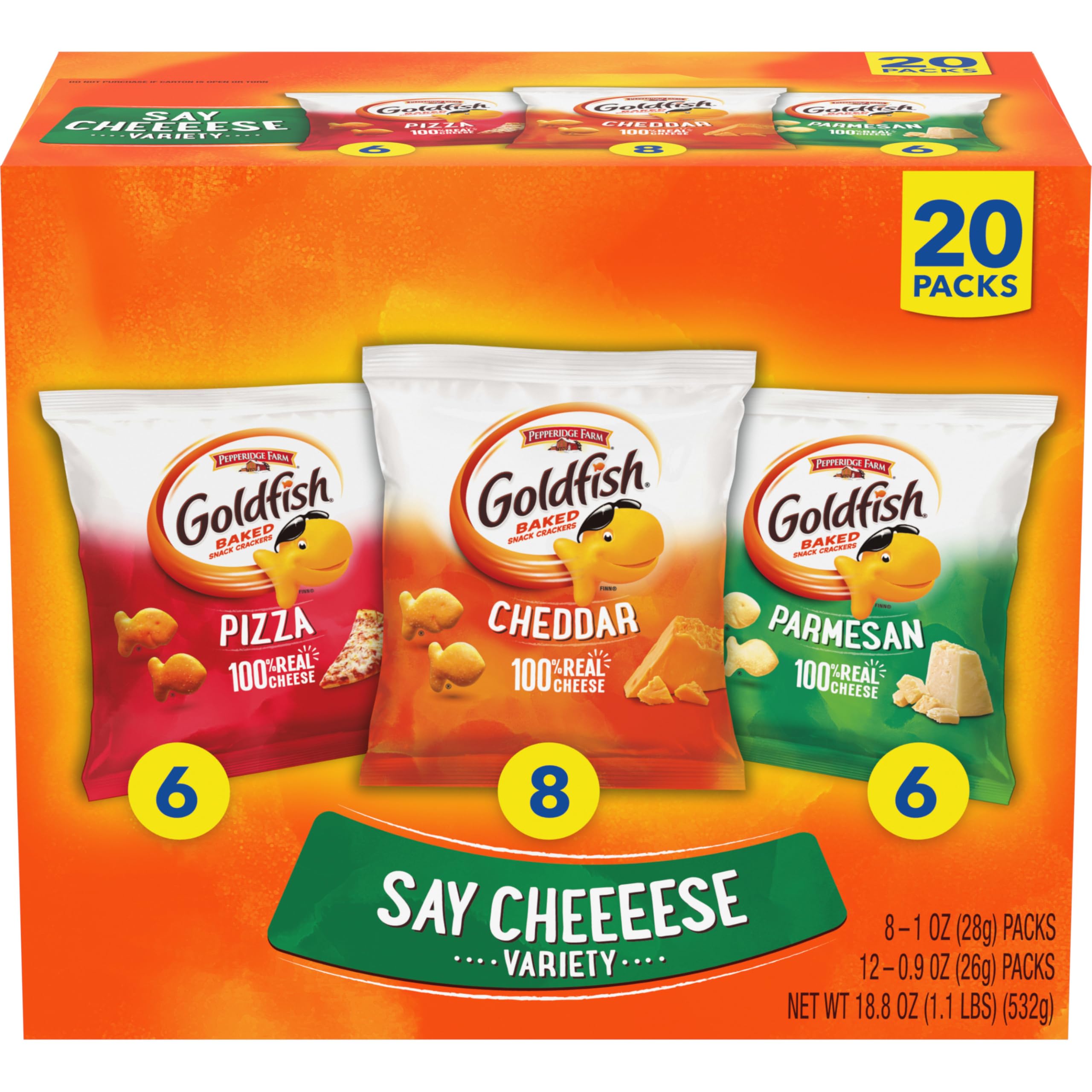 Cheap Goldfish Baked Cheddar Cheese Snack Crackers