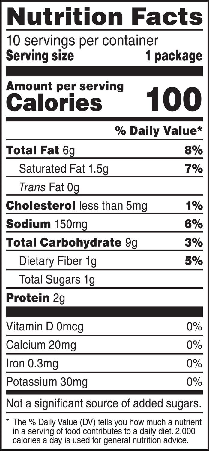 Comparison Smartfood White Cheddar Popcorn