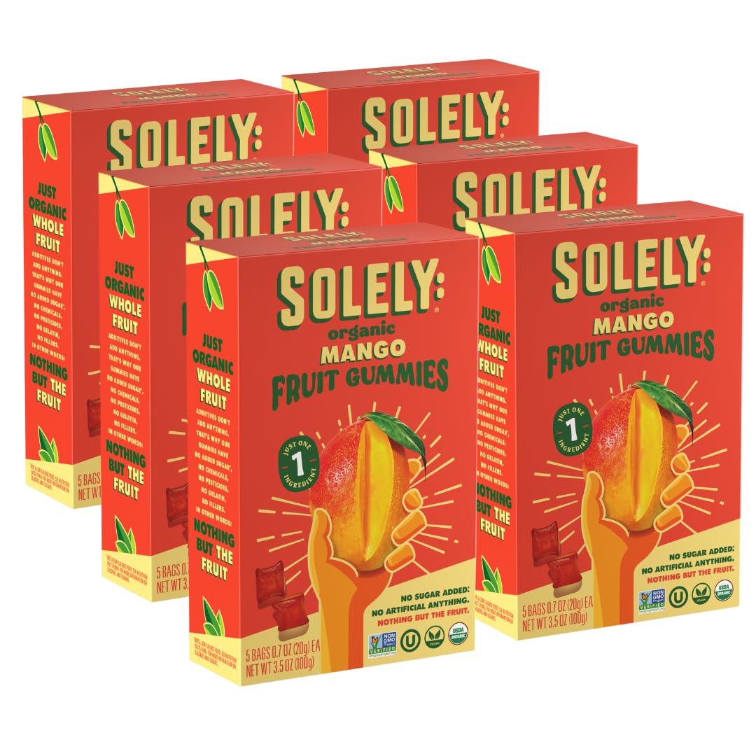 Discount SOLELY Organic Mango & Guava Whole Fruit Gummies