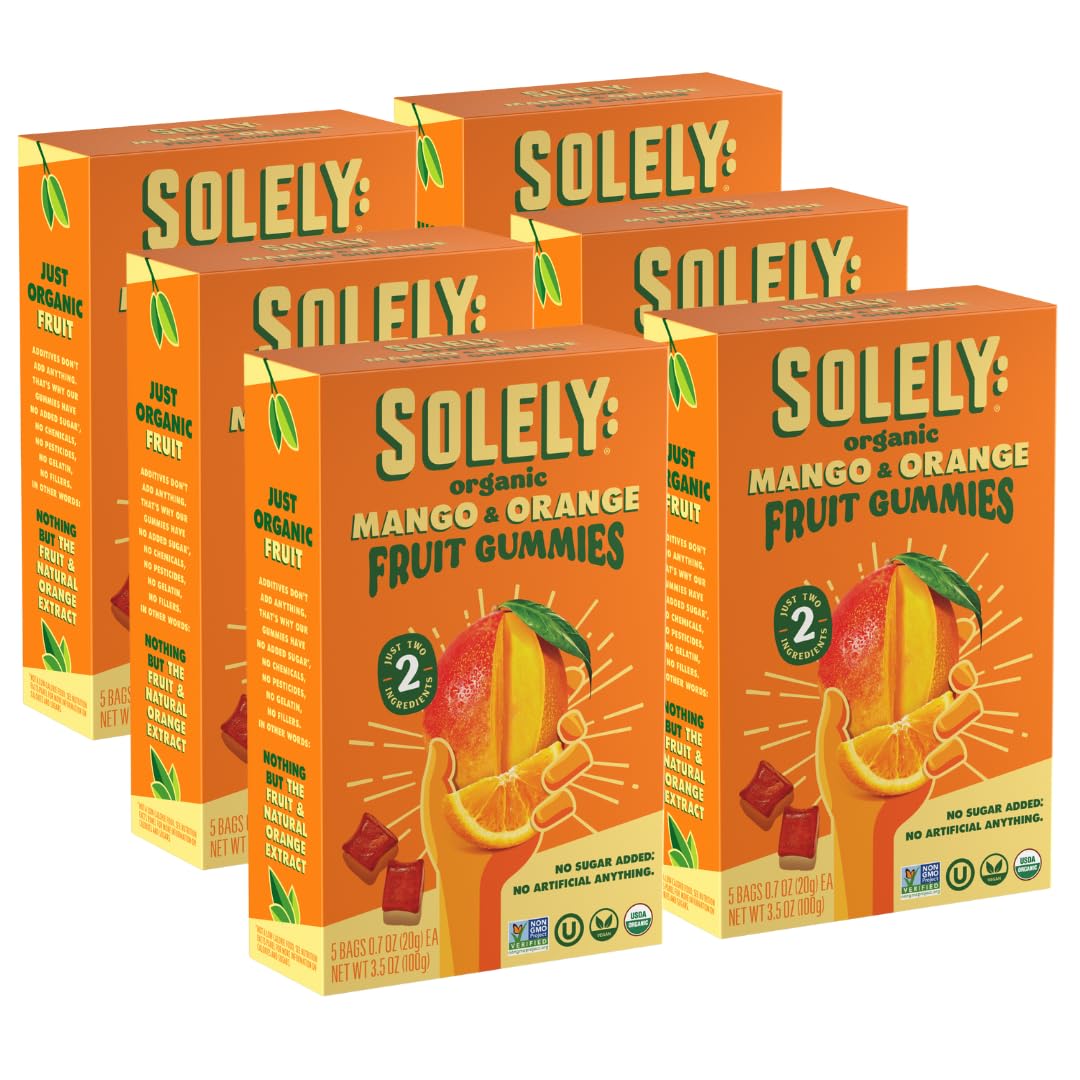 Discount SOLELY Organic Mango & Guava Whole Fruit Gummies