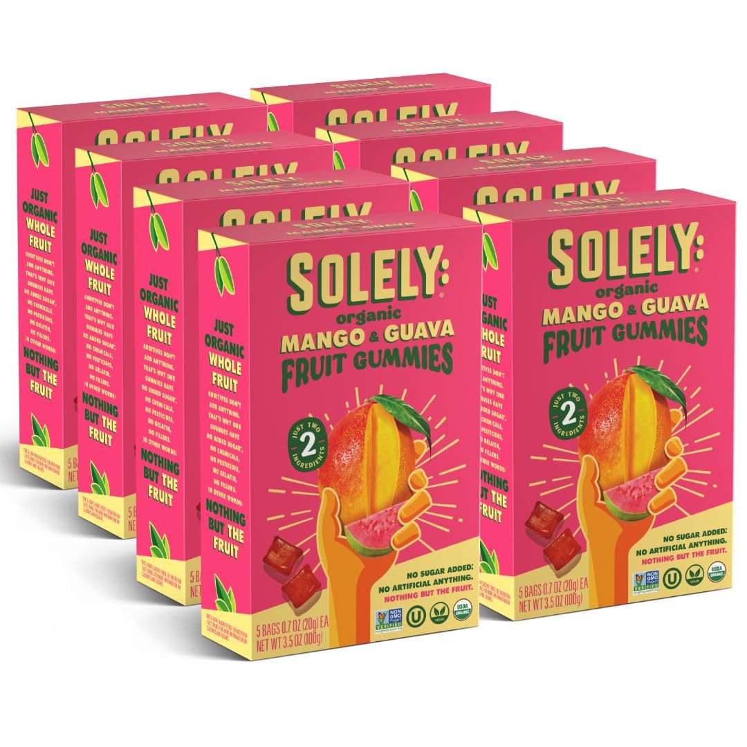 Discount SOLELY Organic Mango & Guava Whole Fruit Gummies