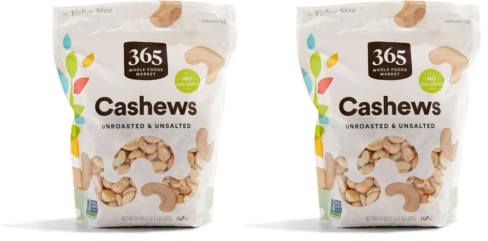 Top Rated 365 by Whole Foods Market Organic Cashews