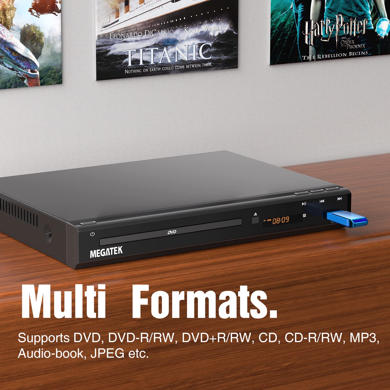 Top Rated MEGATEK Region-Free HDMI DVD Player