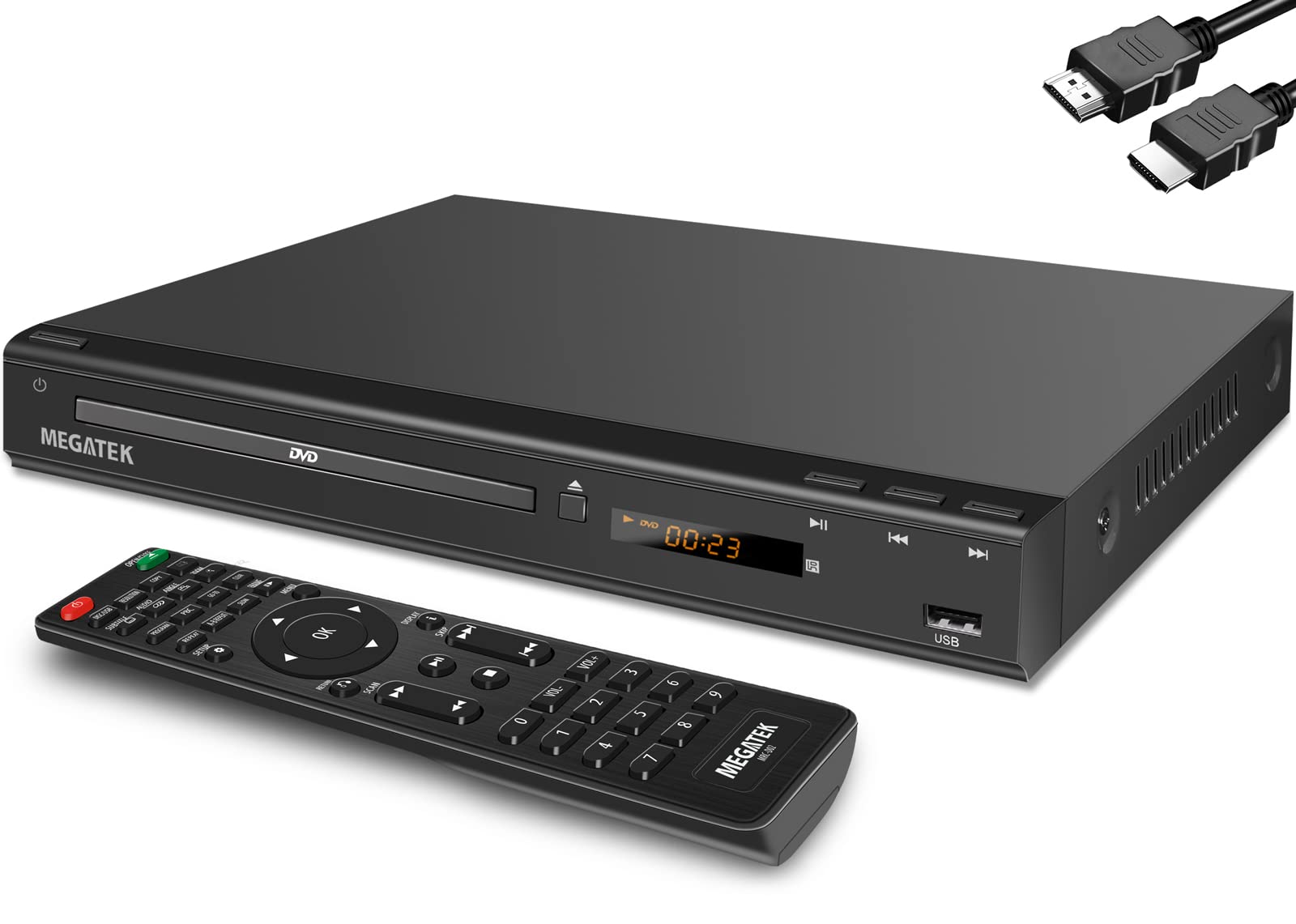 Top Rated MEGATEK Region-Free HDMI DVD Player