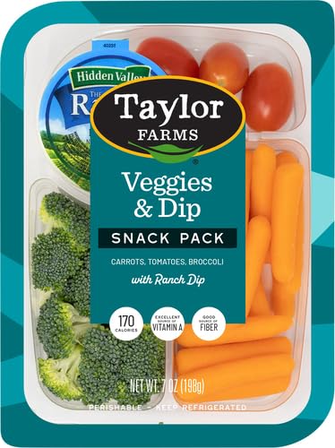 Top Rated Taylor Farms Veggies & Dip Snack Pack