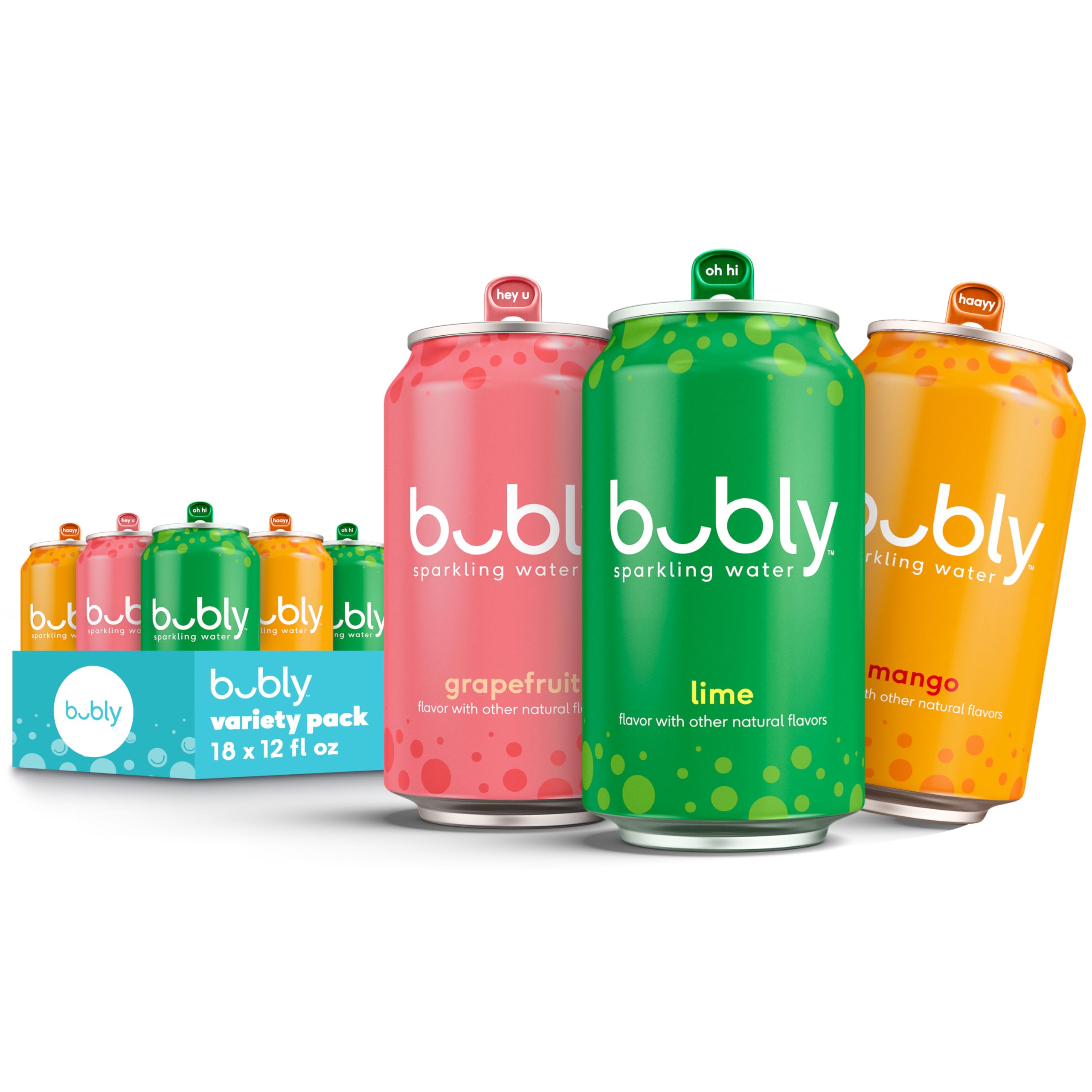 Best bubly Sparkling Water Variety Pack.