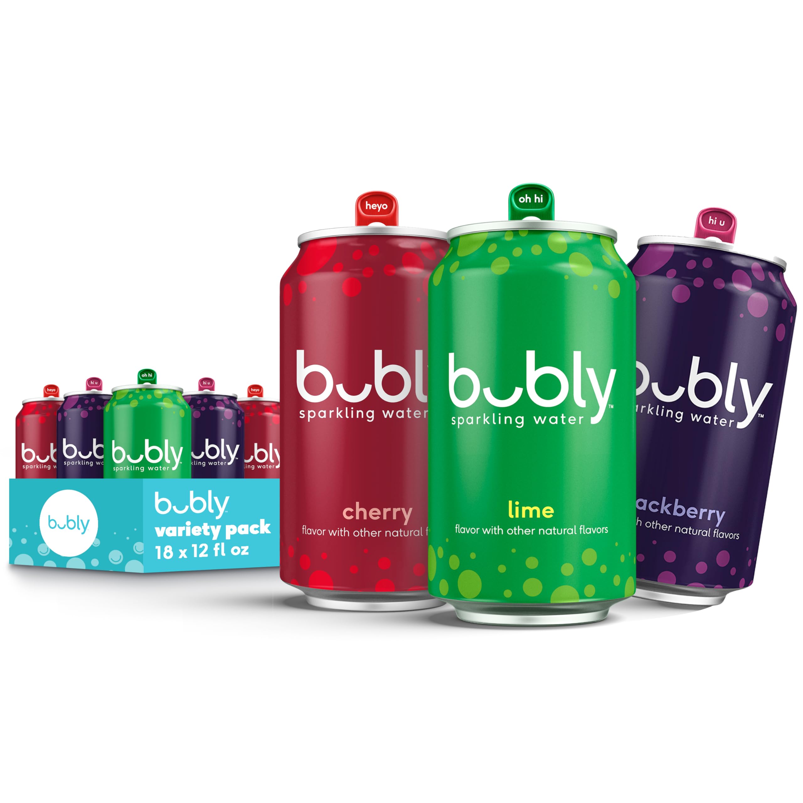 Best bubly Sparkling Water Variety Pack.