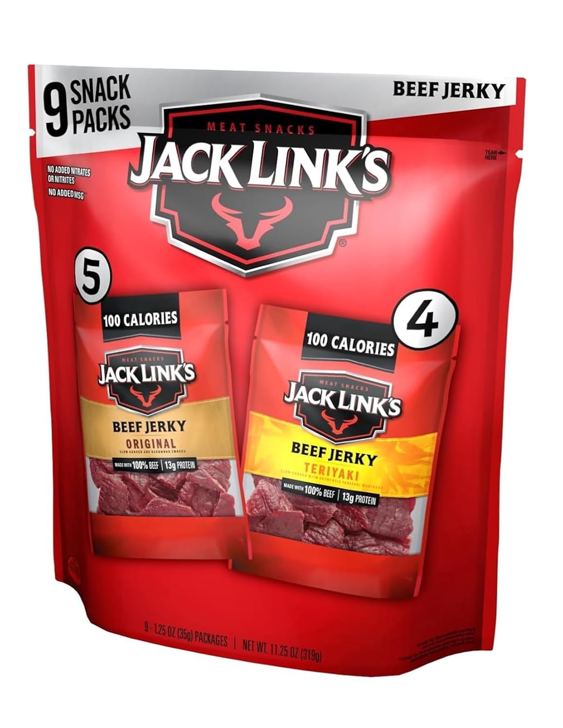 Best Price Jack Link's Teriyaki Beef Jerky Multipack