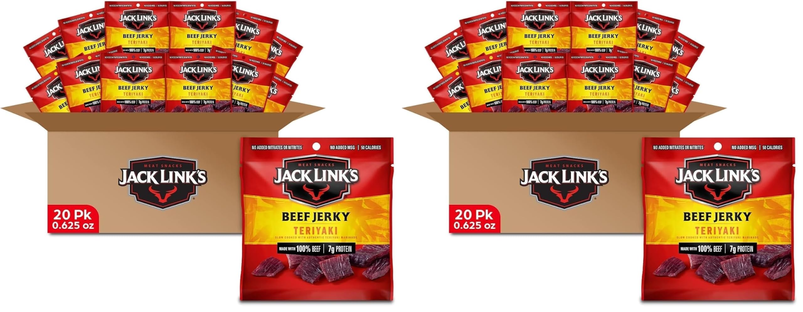 Best Price Jack Link's Teriyaki Beef Jerky Multipack