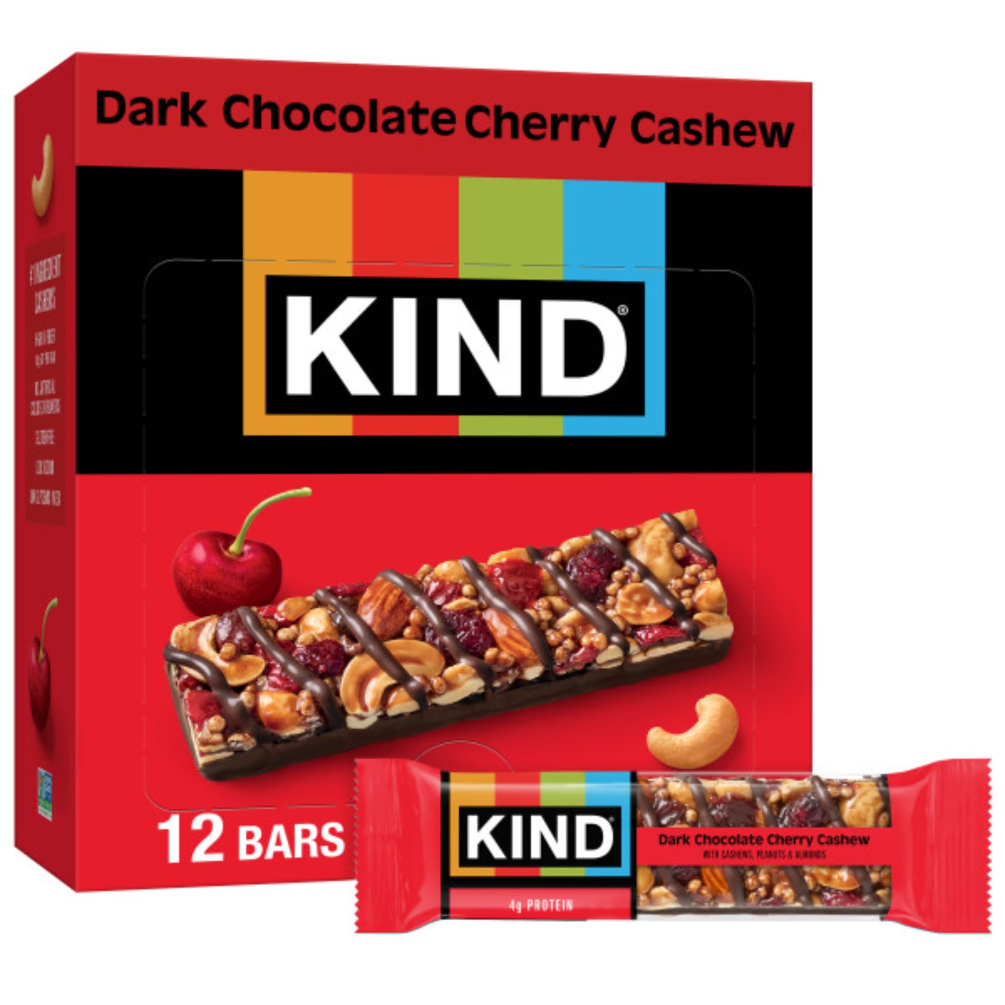 Best Price KIND Dark Chocolate Nuts & Sea Salt Healthy Snack Bars