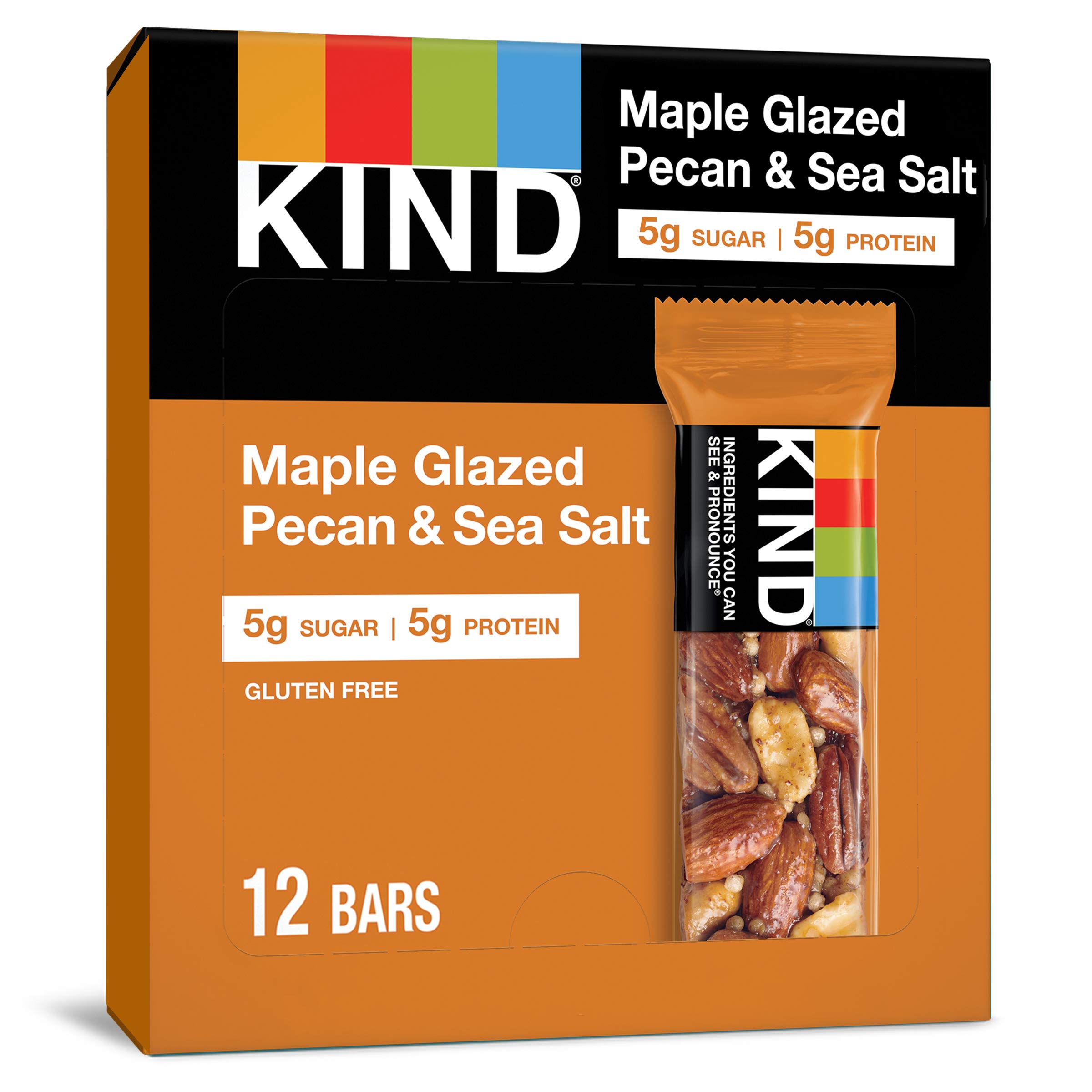 Best Price KIND Dark Chocolate Nuts & Sea Salt Healthy Snack Bars