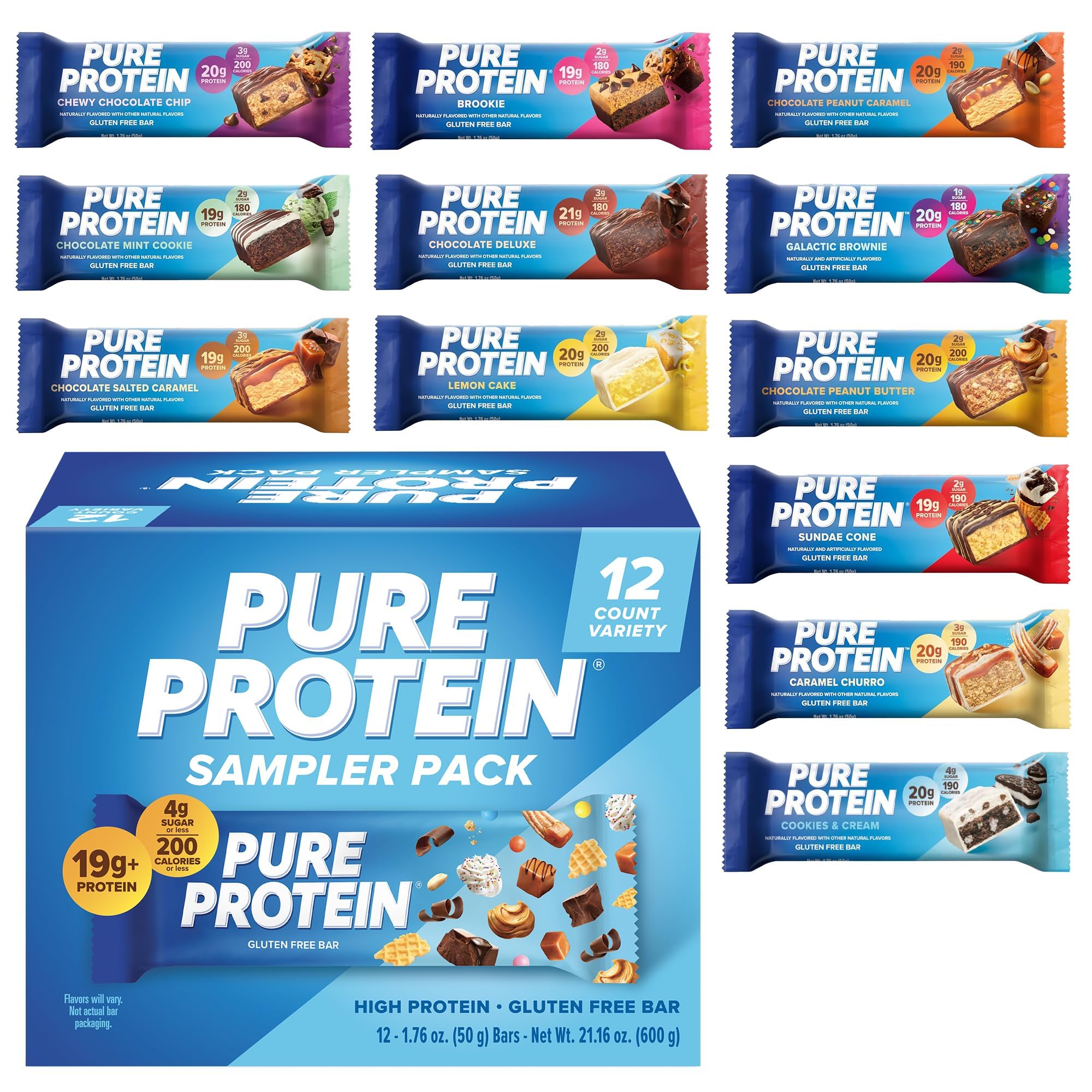 Best Price Pure Protein Chocolate Peanut Butter Protein Bars